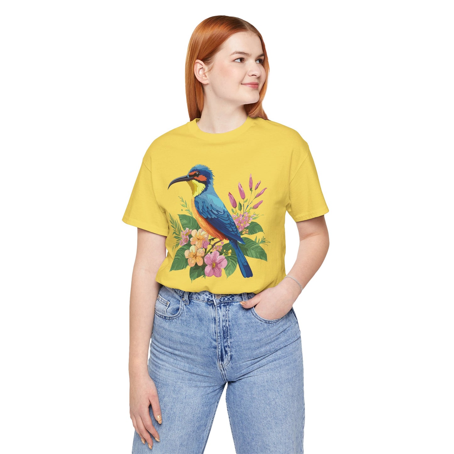 Unisex Animal Shirt, Tee Shirt with Animals, Art Design Tee Shirt, Wild Animals Shirt