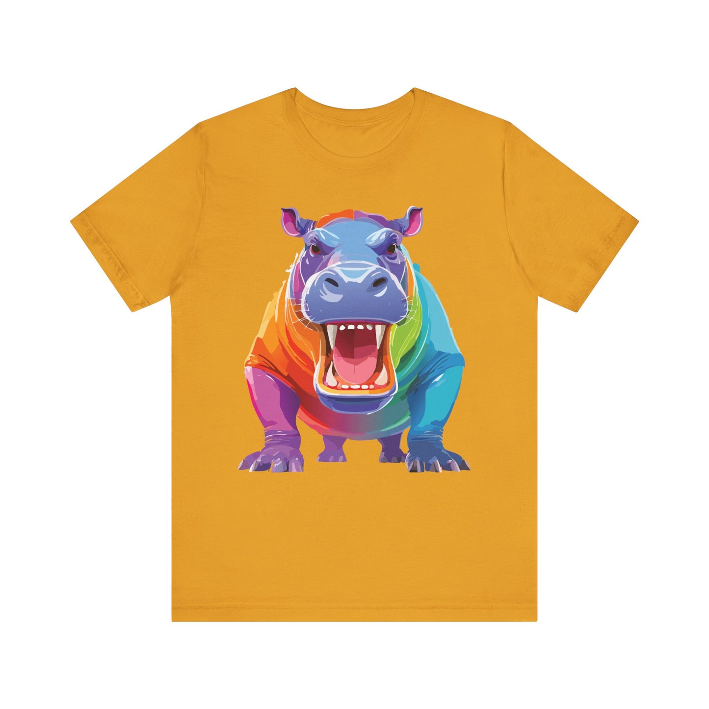 Unisex Animal Shirt, Tee Shirt with Animals, Art Design Tee Shirt, Wild Animals Shirt