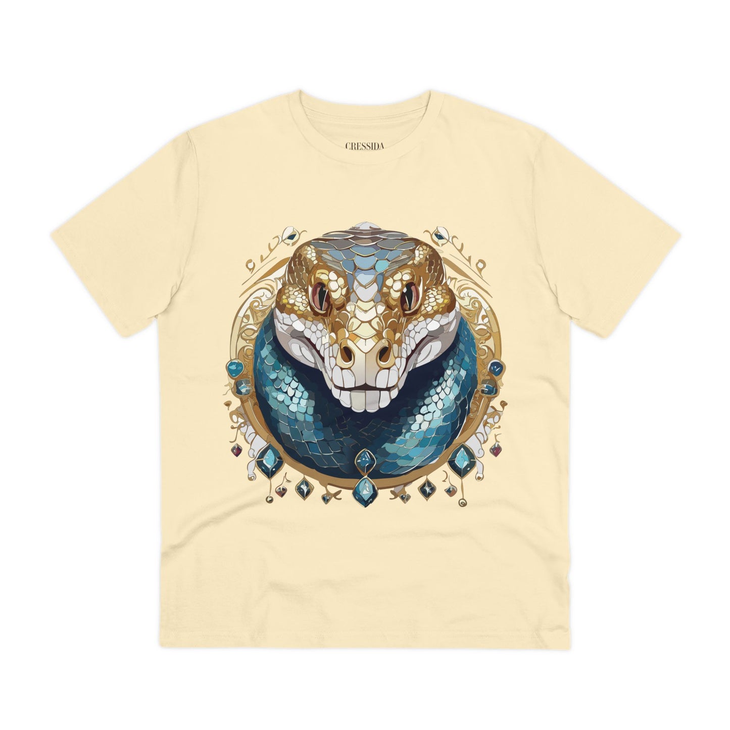 Organic T-shirt with Animals - Python