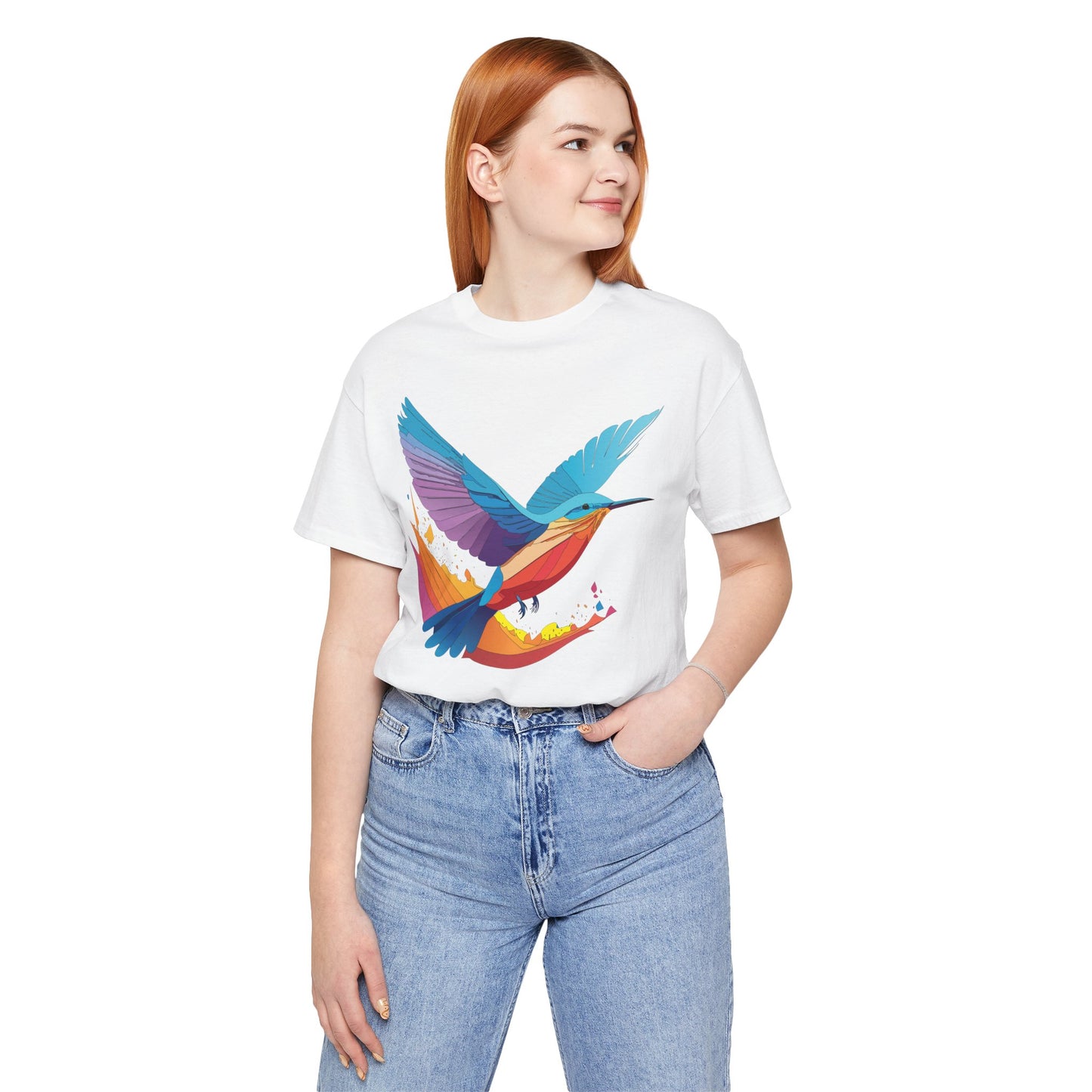 Unisex Animal Shirt, Tee Shirt with Animals, Art Design Tee Shirt, Wild Animals Shirt