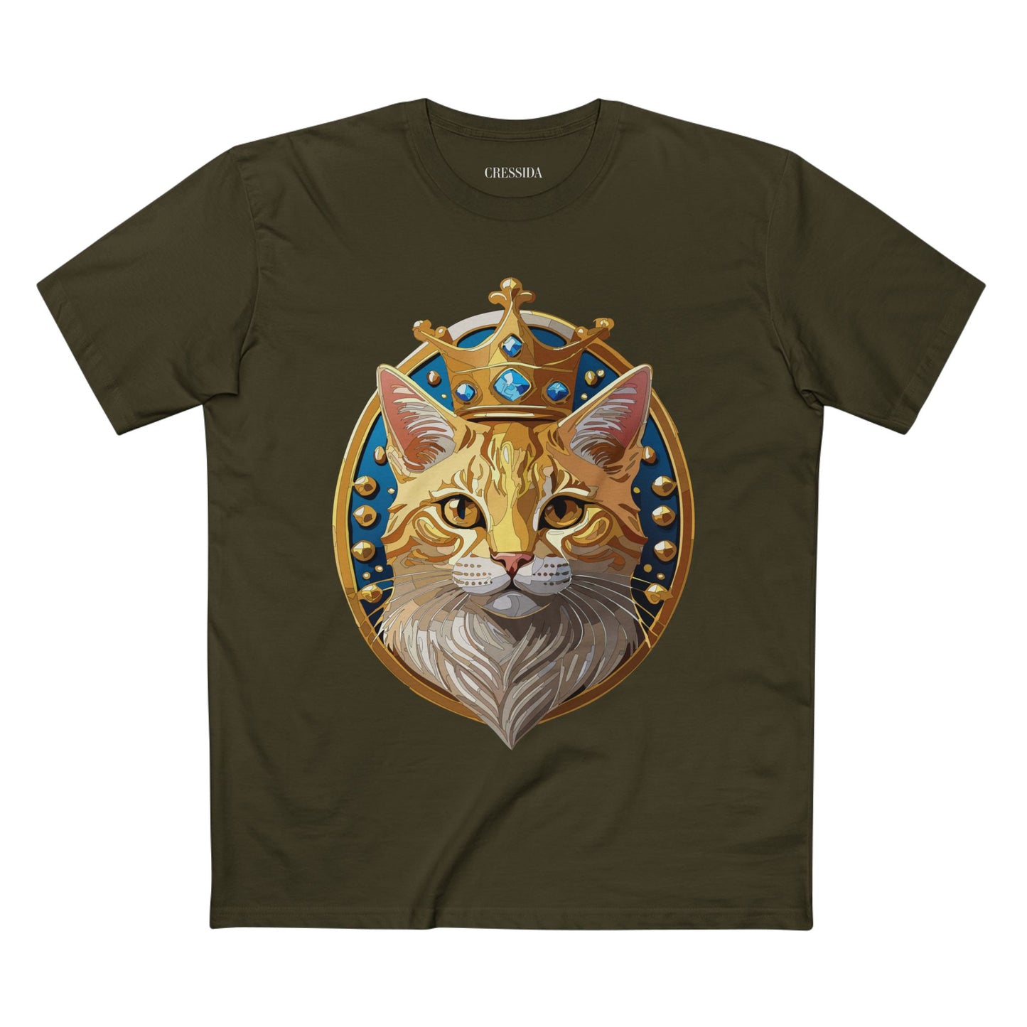 Premium Animal Medallion Tee Shirt With Antique Animal Artwork Unisex Cotton