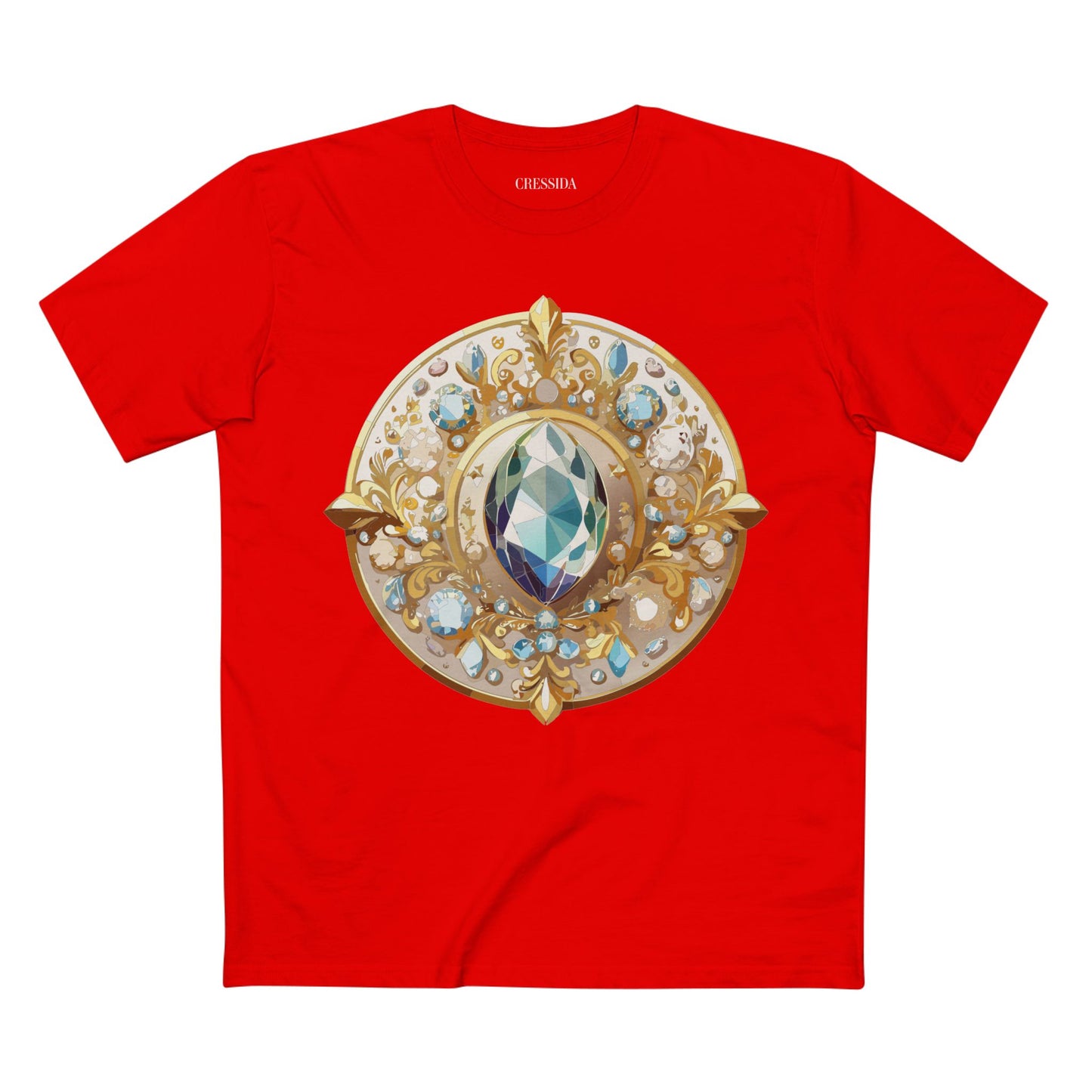 Medallion Shirt, Shirt with Medallion, Tee Shirt with Medal