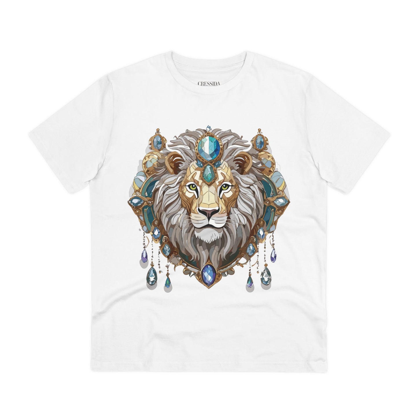 Organic T-shirt with Animals - Lion