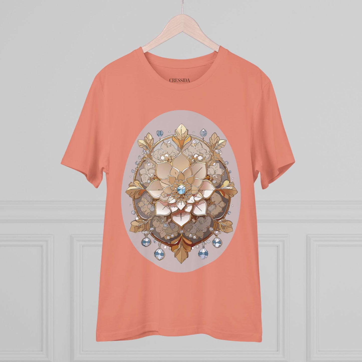 Organic T-shirt with Flower