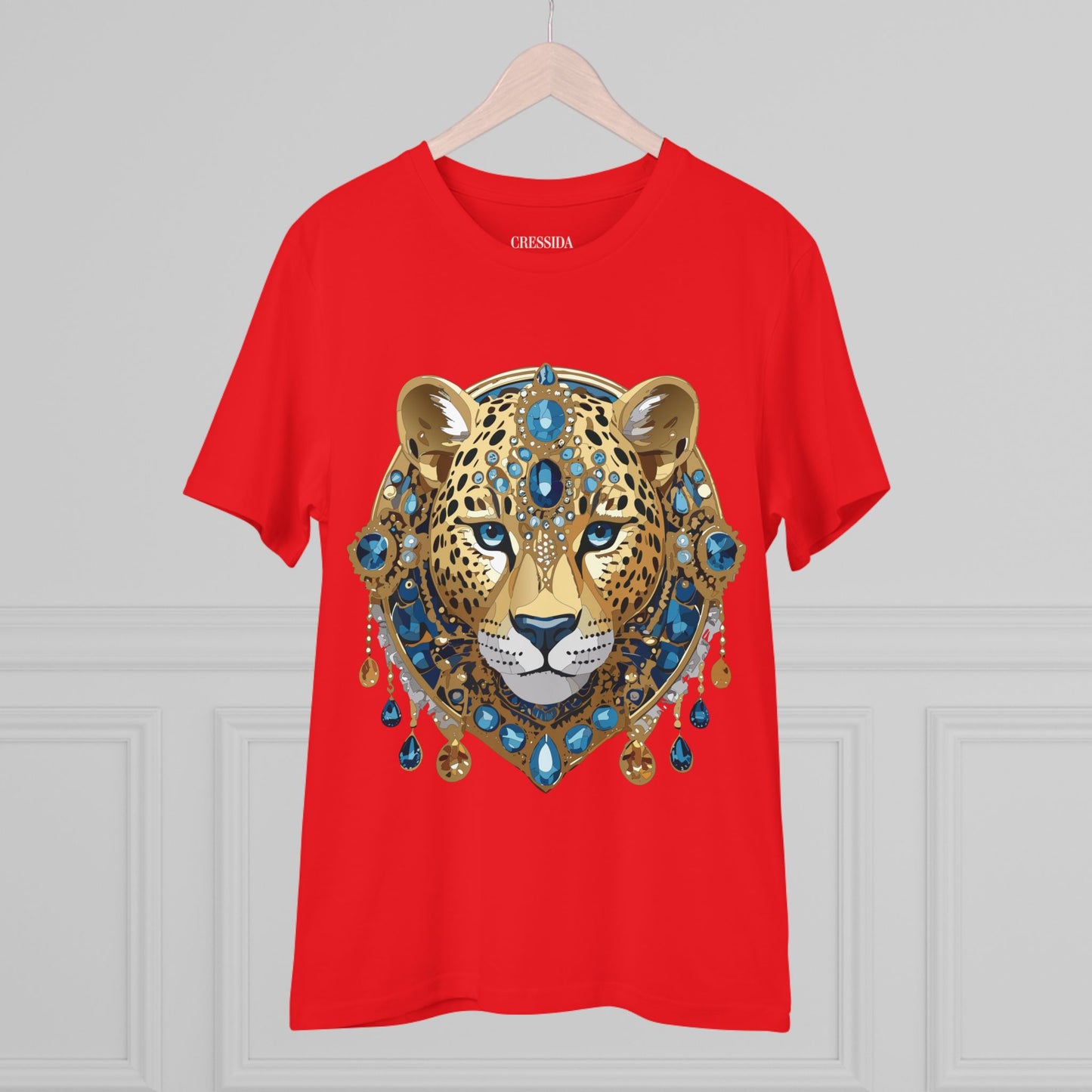 Organic T-shirt with Animals - Cheetah