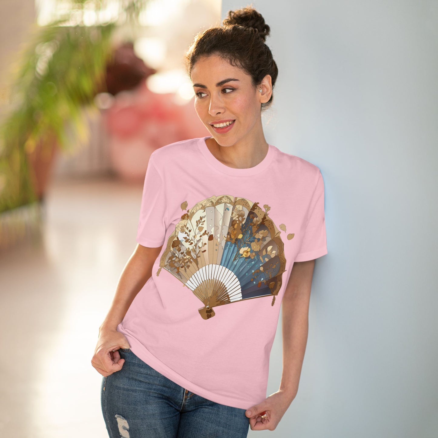 Organic T-shirt with Fan