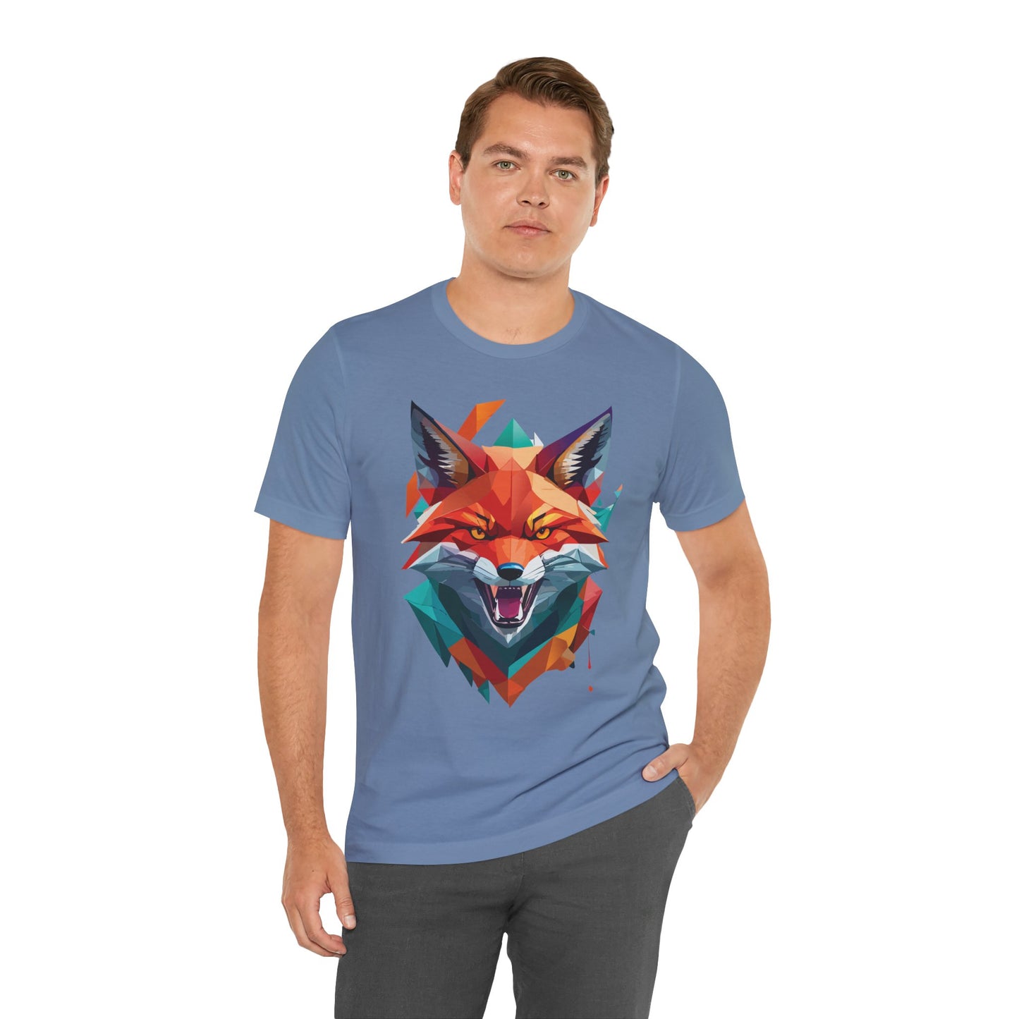 Unisex Animal Shirt, Tee Shirt with Animals, Art Design Tee Shirt, Wild Animals Shirt