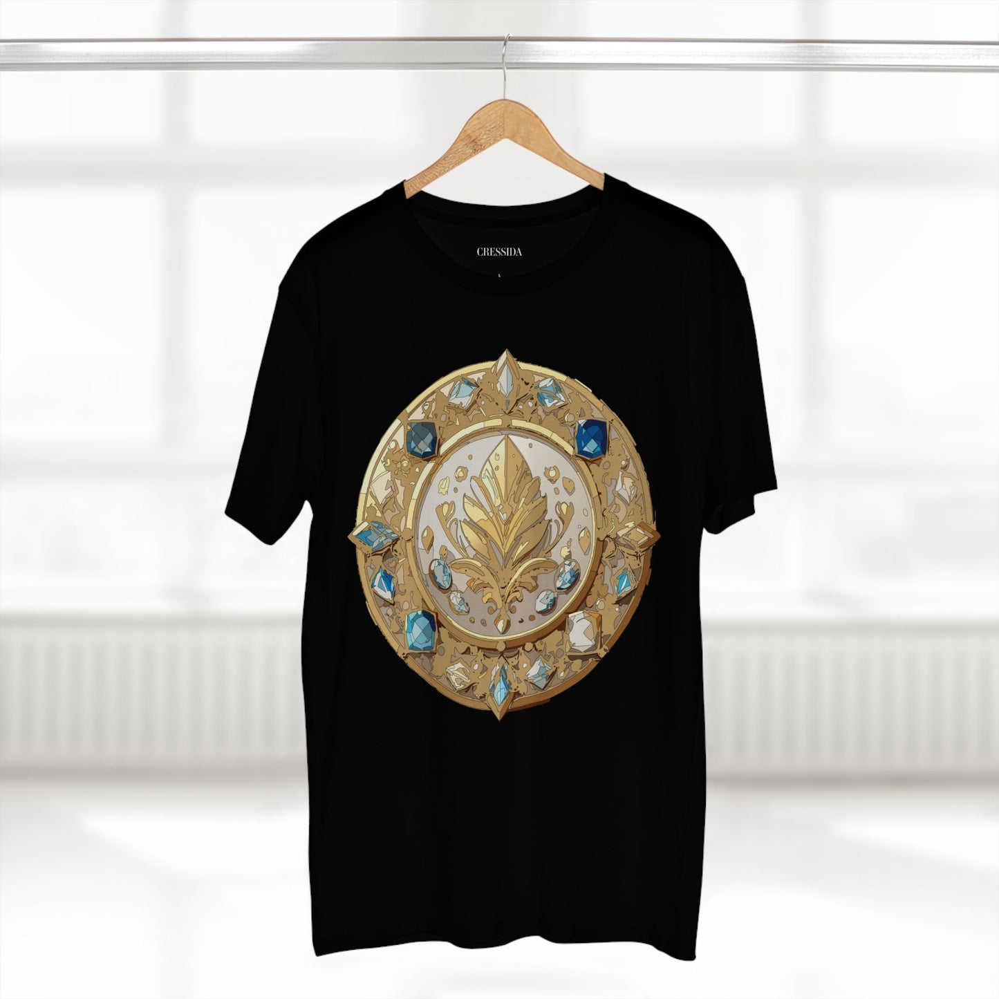 Medallion Shirt, Shirt with Medallion, Tee Shirt with Medal