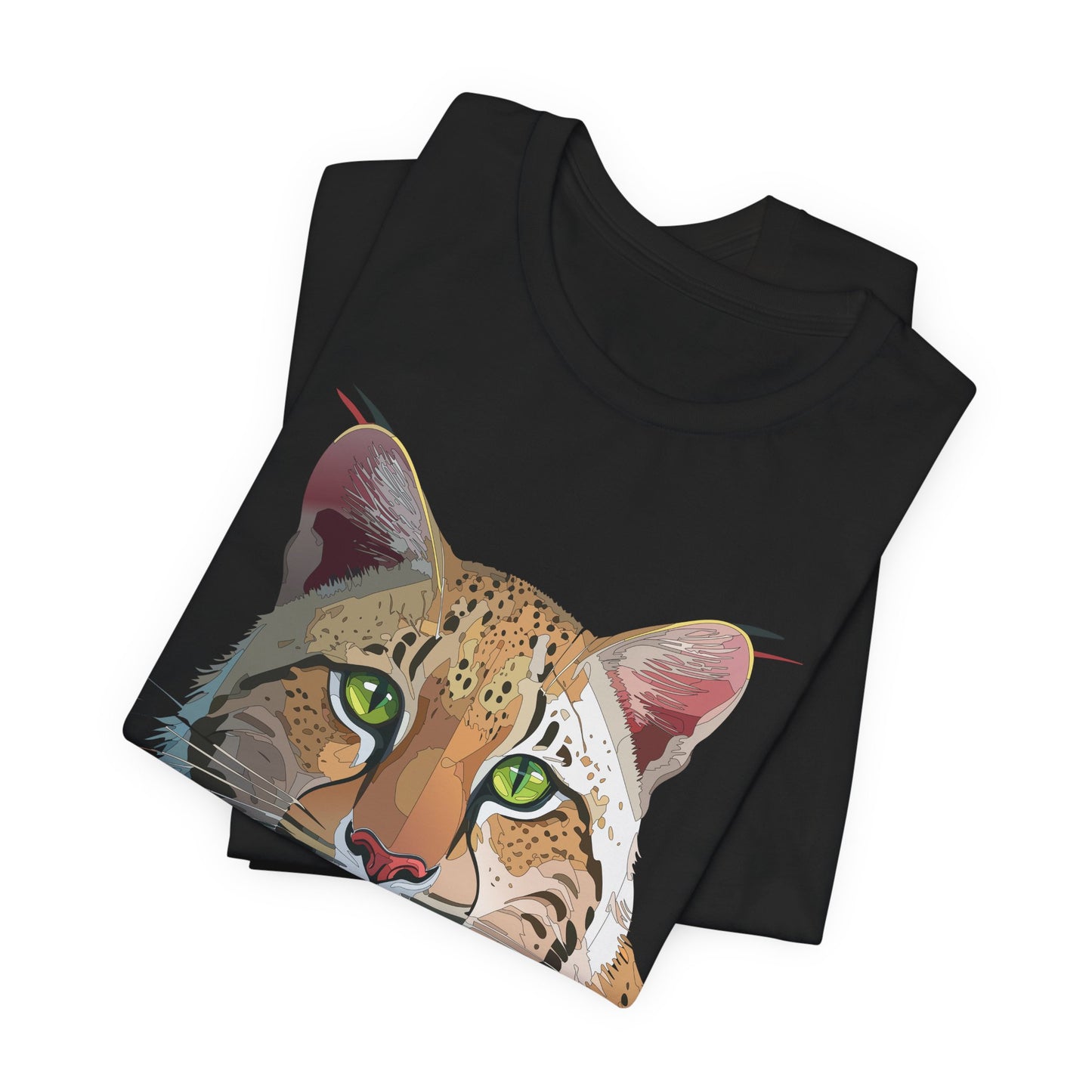 Unisex Animal Shirt, Tee Shirt with Animals, Art Design Tee Shirt, Wild Animals Shirt