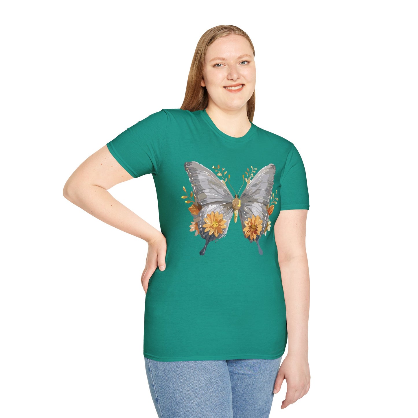 Butterfly Shirt, T Shirt with Butterfly, Monarch Shirt