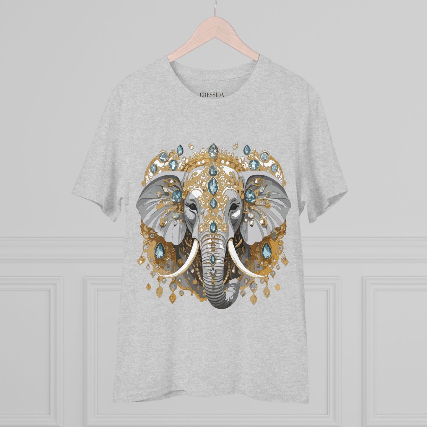 Organic T-shirt with Animals - Elephant