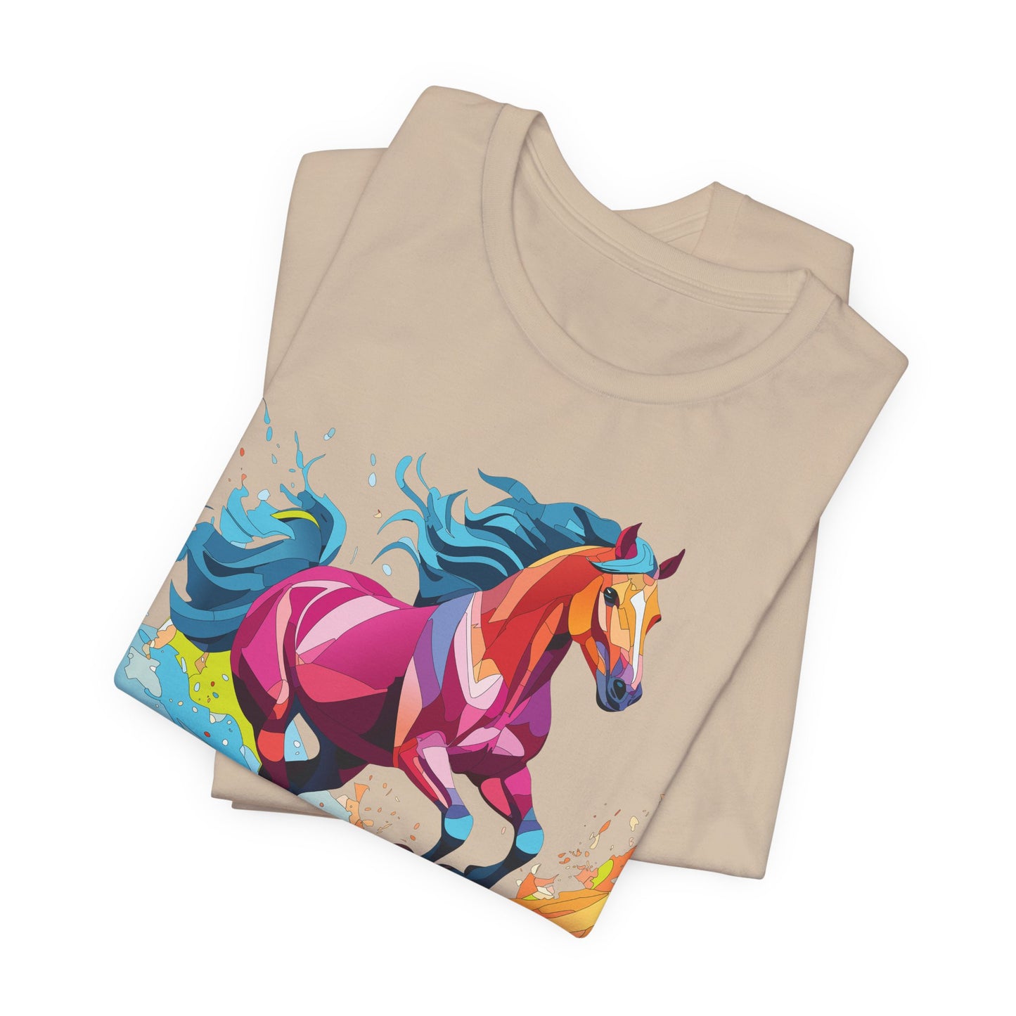 Unisex Animal Shirt, Tee Shirt with Animals, Art Design Tee Shirt, Wild Animals Shirt
