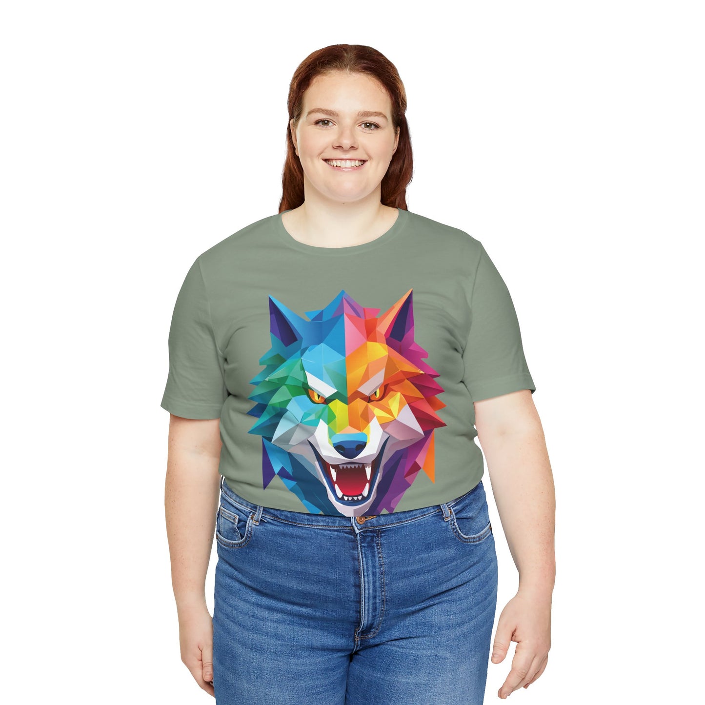 Unisex Animal Shirt, Tee Shirt with Animals, Art Design Tee Shirt, Wild Animals Shirt