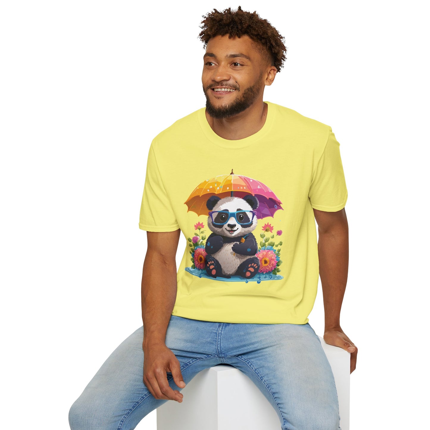 Panda Shirt, T Shirt with Panda, Animal Shirt, Tee Shirt with Animals