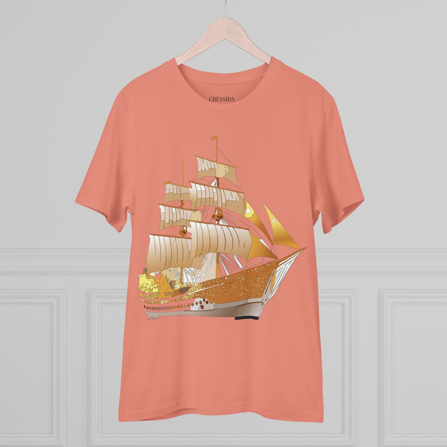 Organic T-shirt with Ship