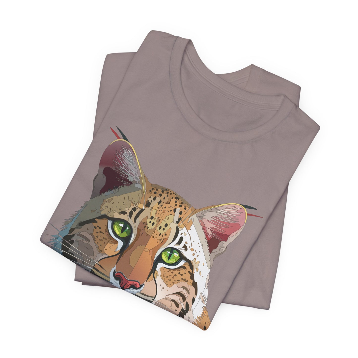 Unisex Animal Shirt, Tee Shirt with Animals, Art Design Tee Shirt, Wild Animals Shirt