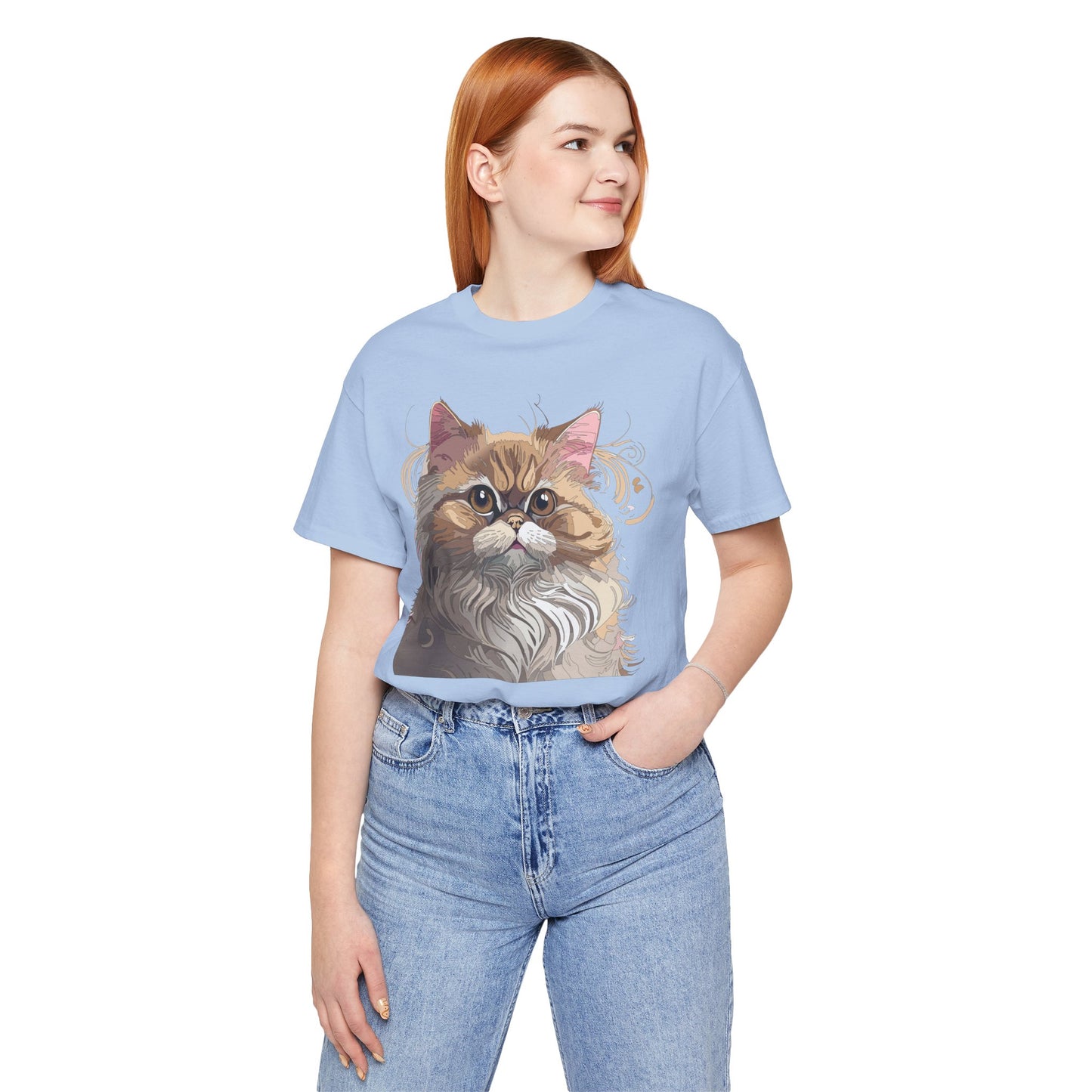 Unisex Animal Shirt, Tee Shirt with Animals, Art Design Tee Shirt, Wild Animals Shirt