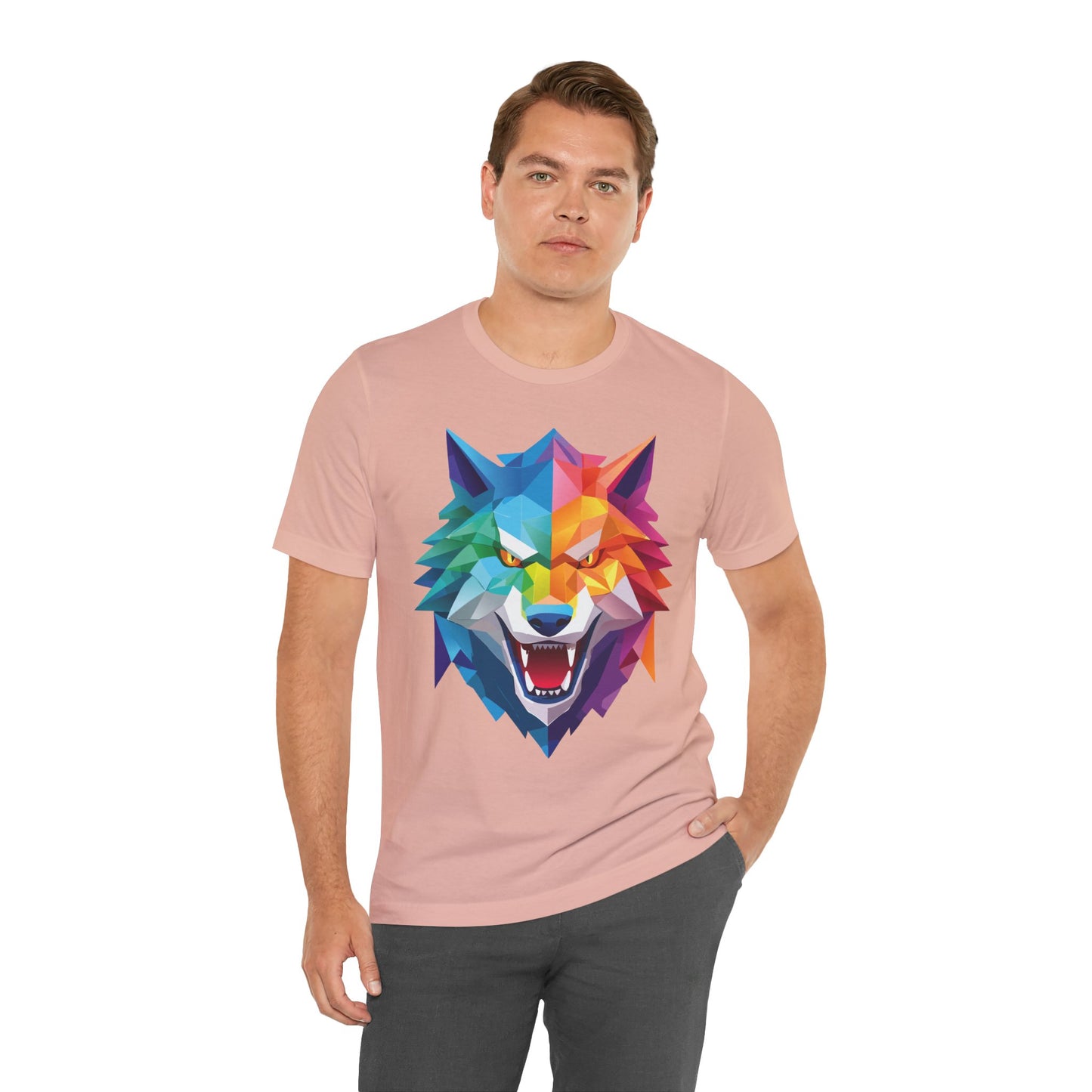 Unisex Animal Shirt, Tee Shirt with Animals, Art Design Tee Shirt, Wild Animals Shirt