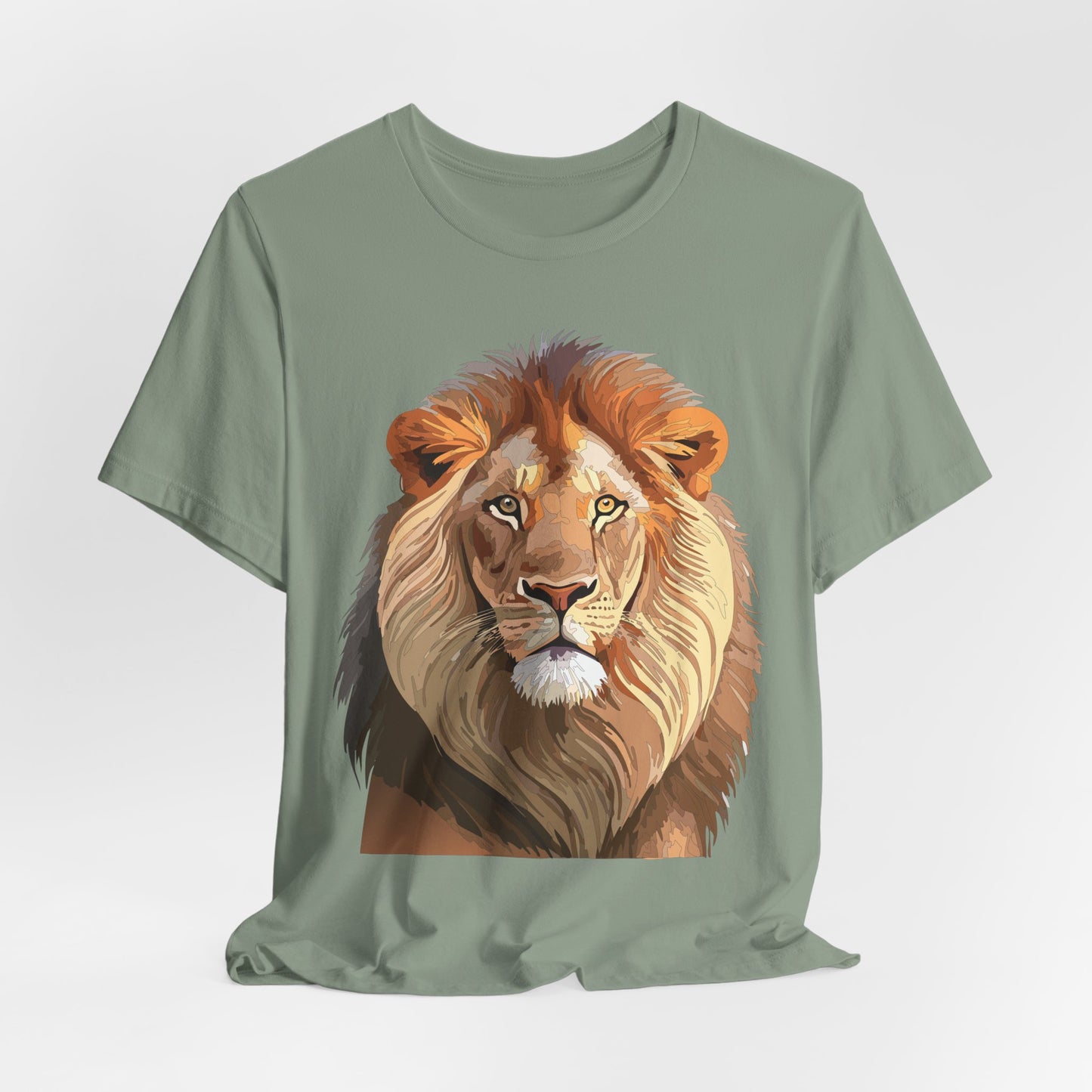 Unisex Animal Shirt, Tee Shirt with Animals, Art Design Tee Shirt, Wild Animals Shirt