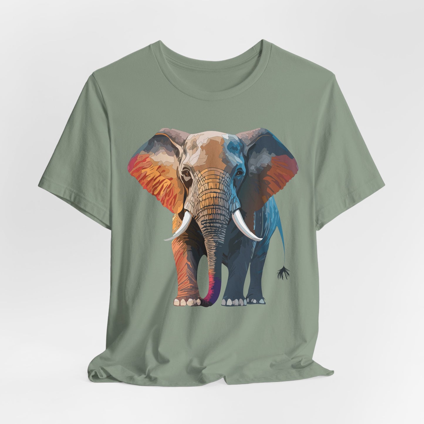 Unisex Animal Shirt, Tee Shirt with Animals, Art Design Tee Shirt, Wild Animals Shirt