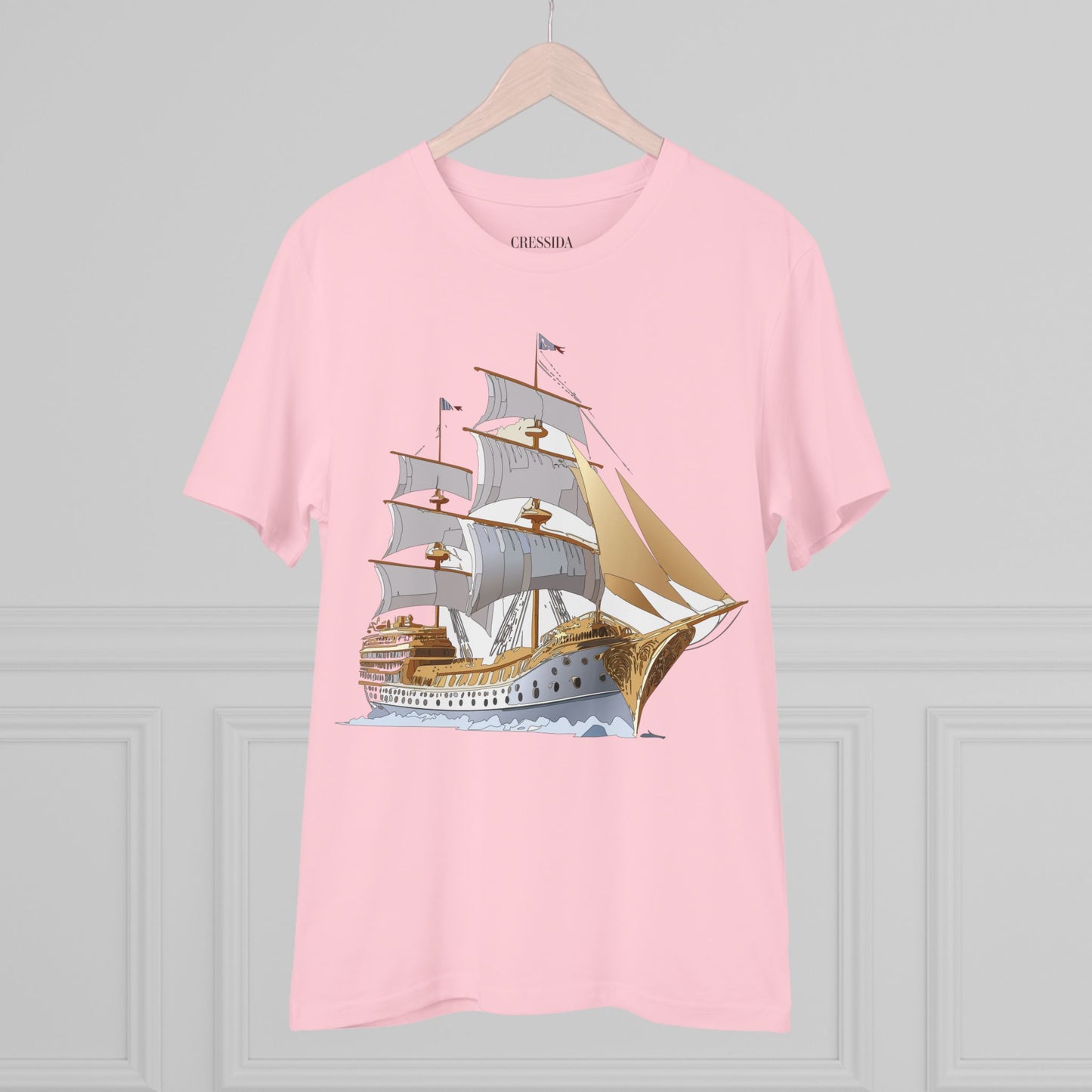 Organic T-shirt with Ship