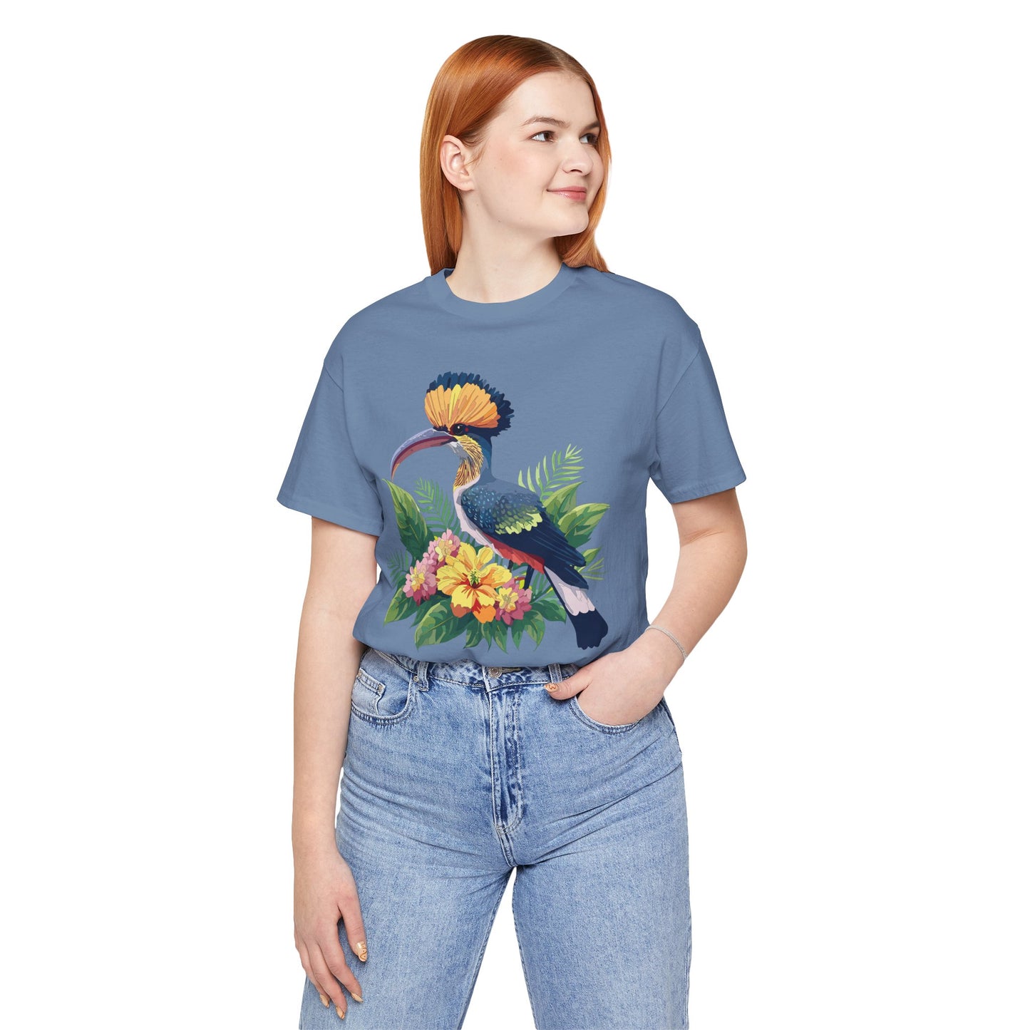 Unisex Animal Shirt, Tee Shirt with Animals, Art Design Tee Shirt, Wild Animals Shirt