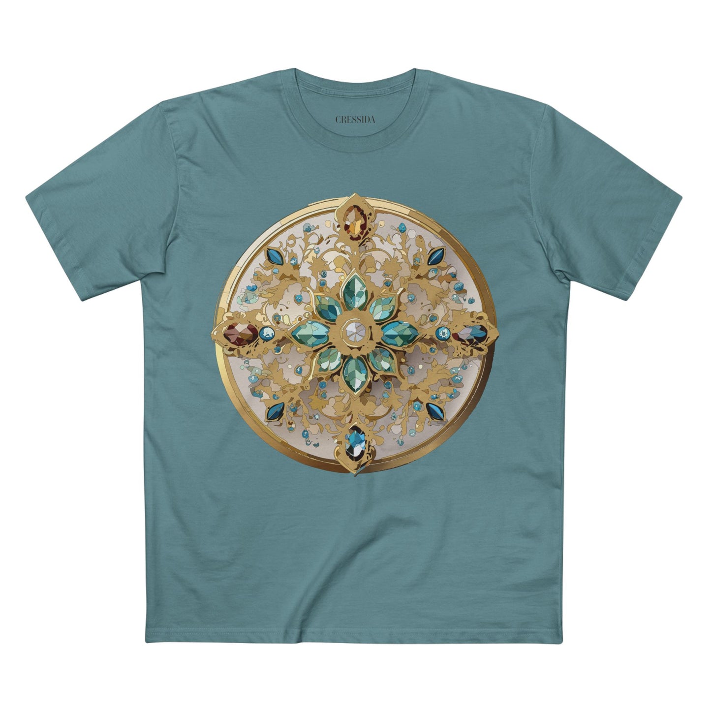 Medallion Shirt, Shirt with Medallion, Tee Shirt with Medal