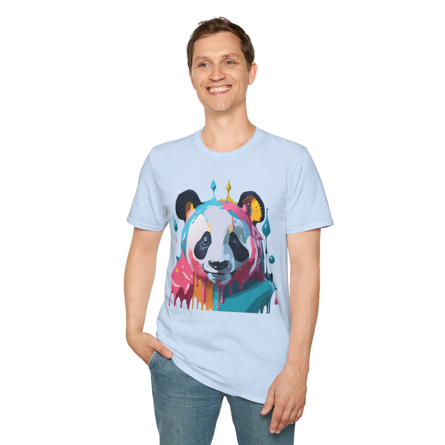 Panda Shirt, T Shirt with Panda, Animal Shirt, Tee Shirt with Animals
