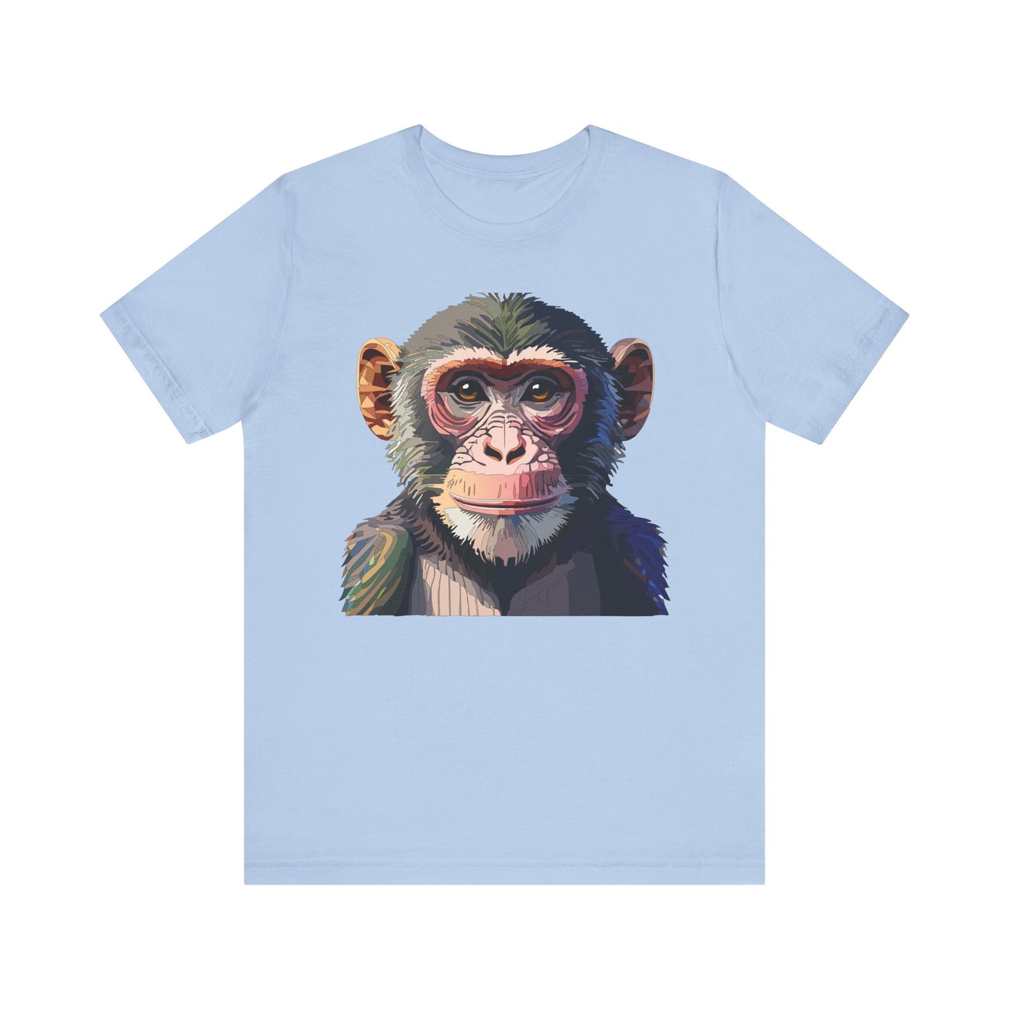Unisex Animal Shirt, Tee Shirt with Animals, Art Design Tee Shirt, Wild Animals Shirt
