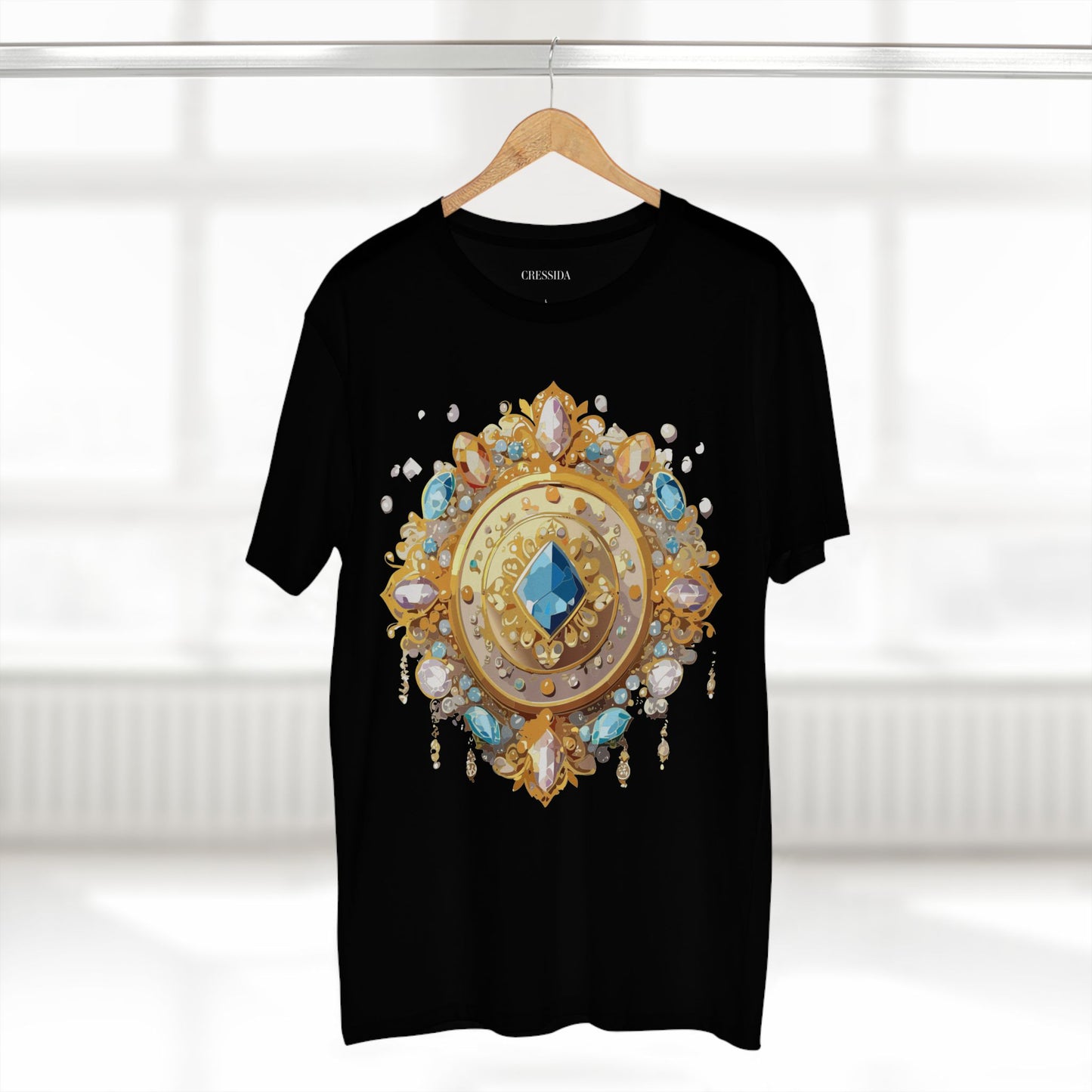 Medallion Shirt, Shirt with Medallion, Tee Shirt with Medal