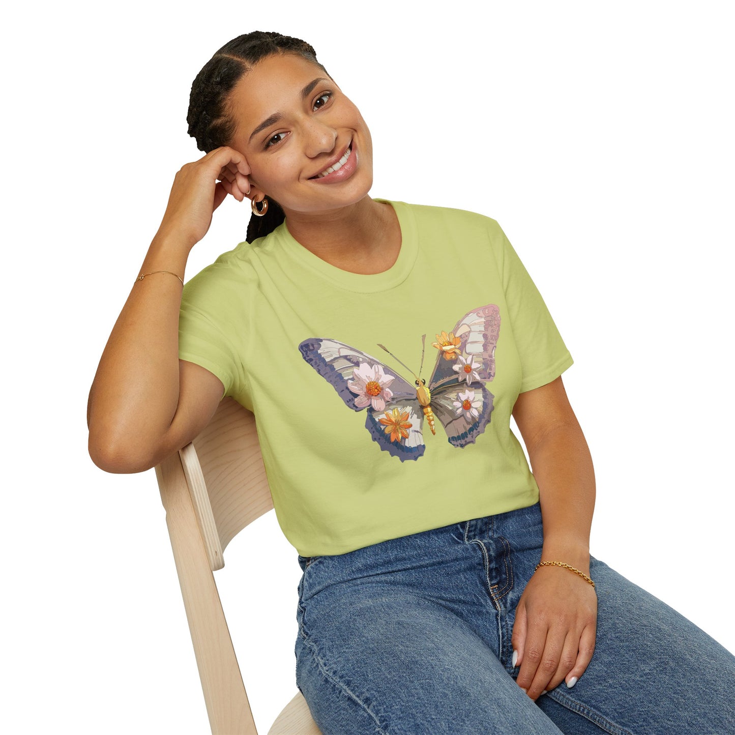 Butterfly Shirt, T Shirt with Butterfly, Monarch Shirt