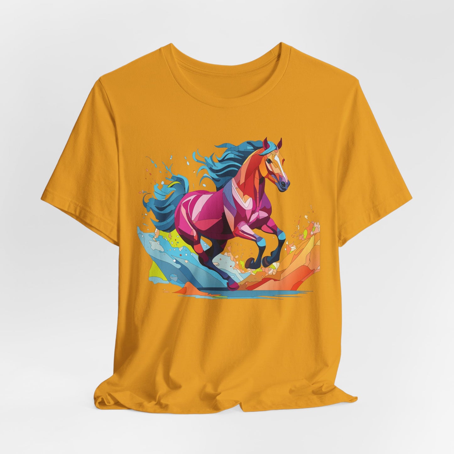 Unisex Animal Shirt, Tee Shirt with Animals, Art Design Tee Shirt, Wild Animals Shirt