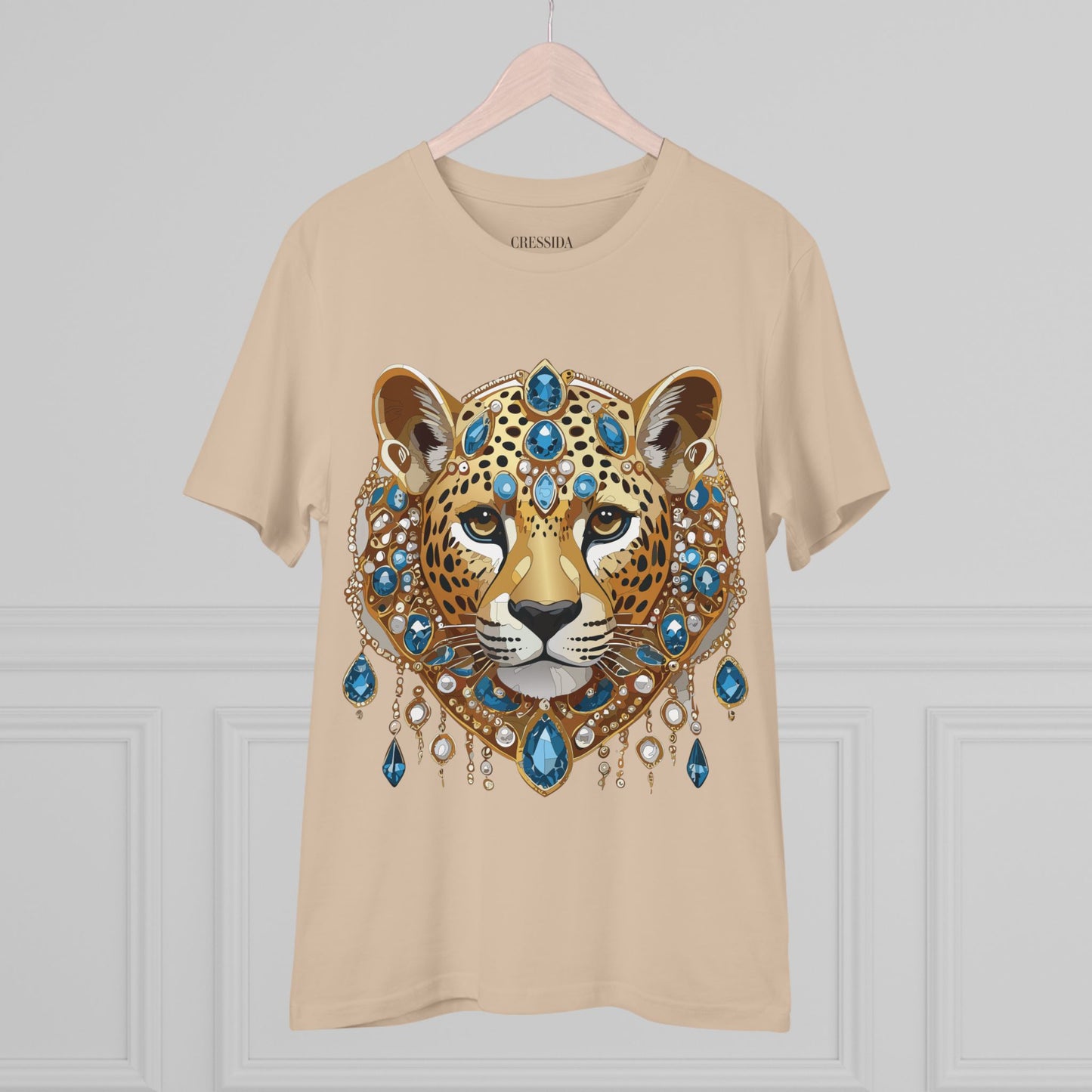 Organic T-shirt with Animals - Cheetah