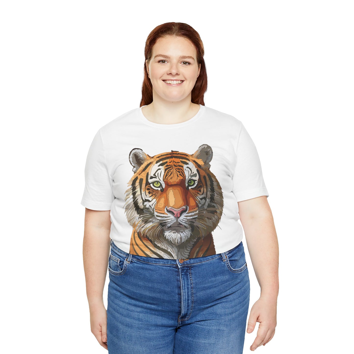 Unisex Animal Shirt, Tee Shirt with Animals, Art Design Tee Shirt, Wild Animals Shirt