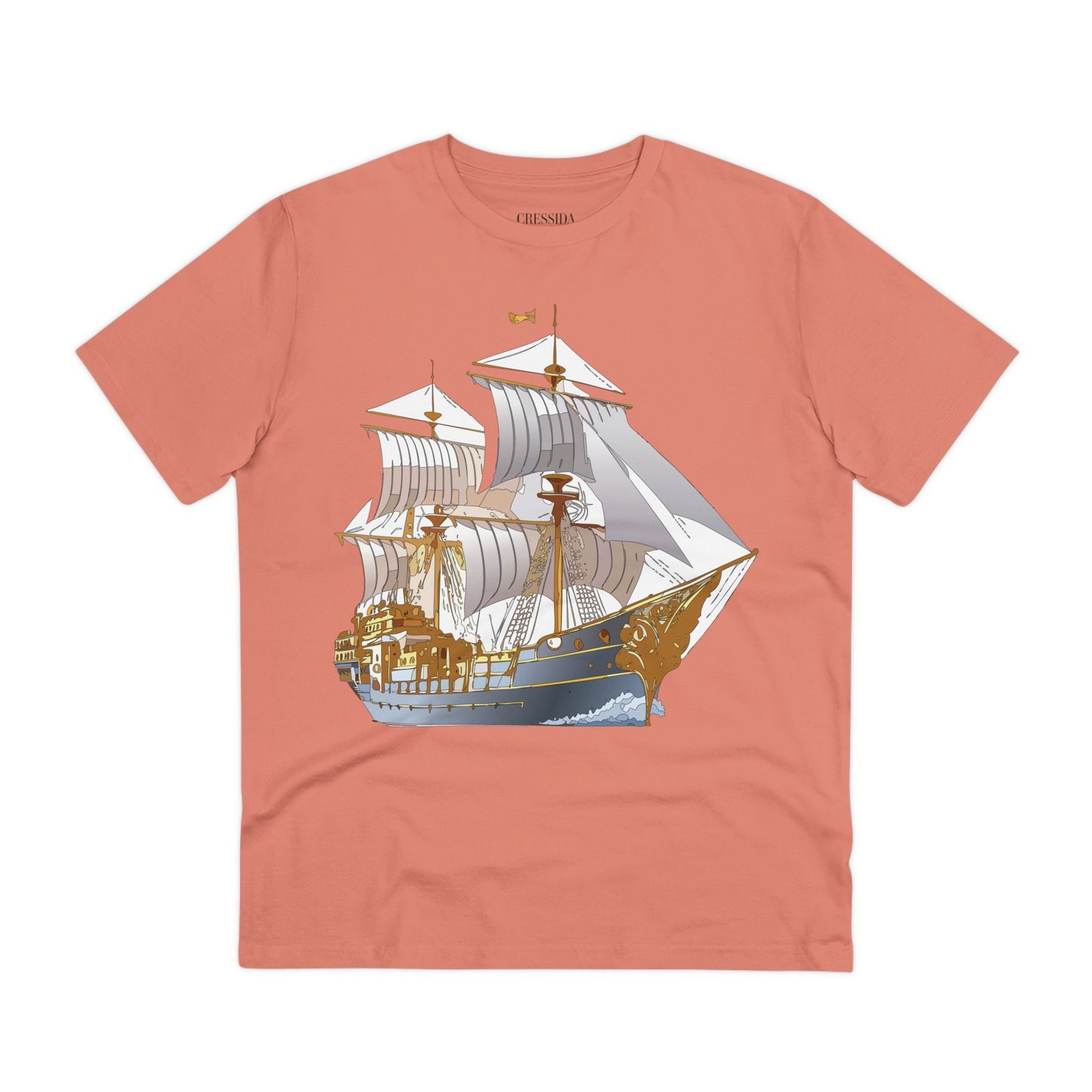 Organic T-shirt with Ship