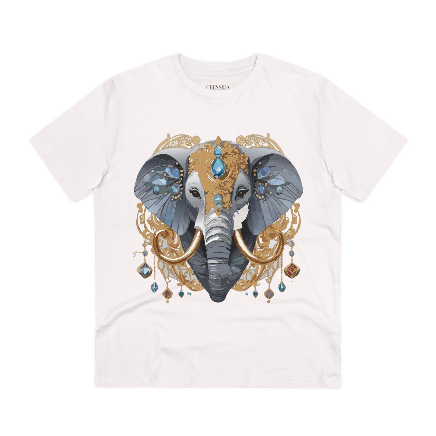 Organic T-shirt with Animals - Elephant