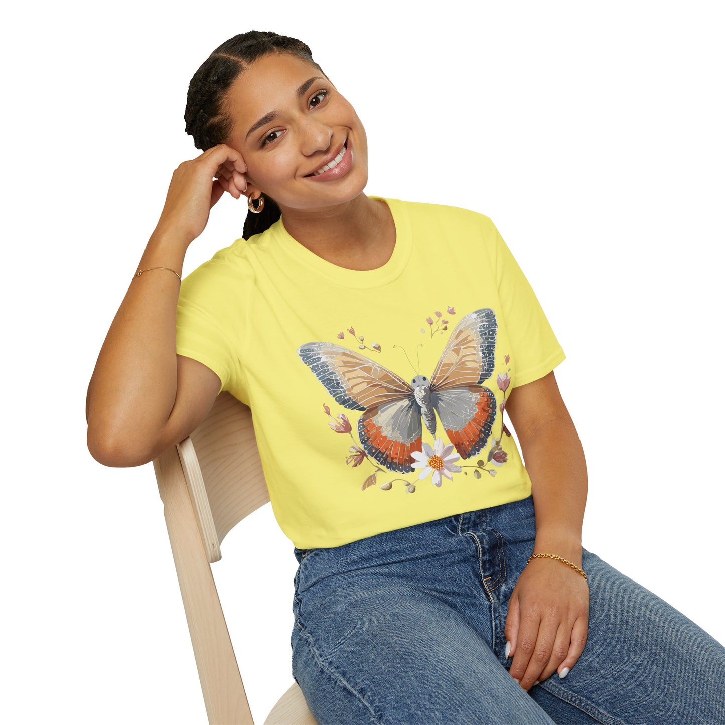 Butterfly Shirt, T Shirt with Butterfly, Monarch Shirt