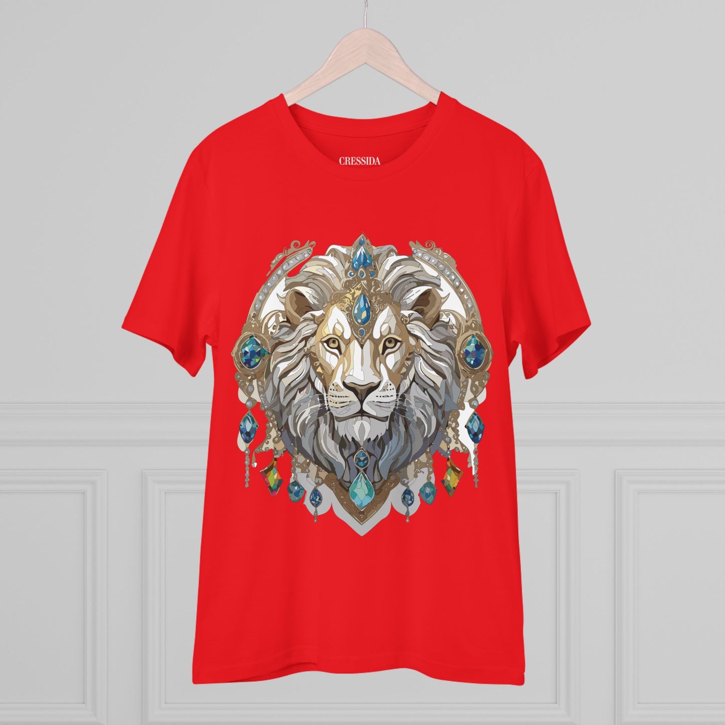 Organic T-shirt with Animals - Lion