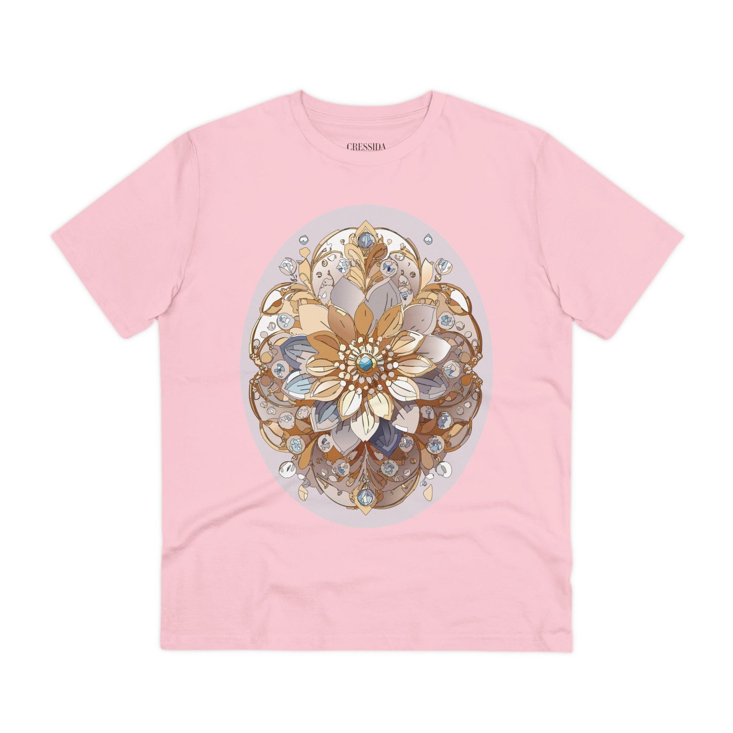 Organic T-shirt with Flower