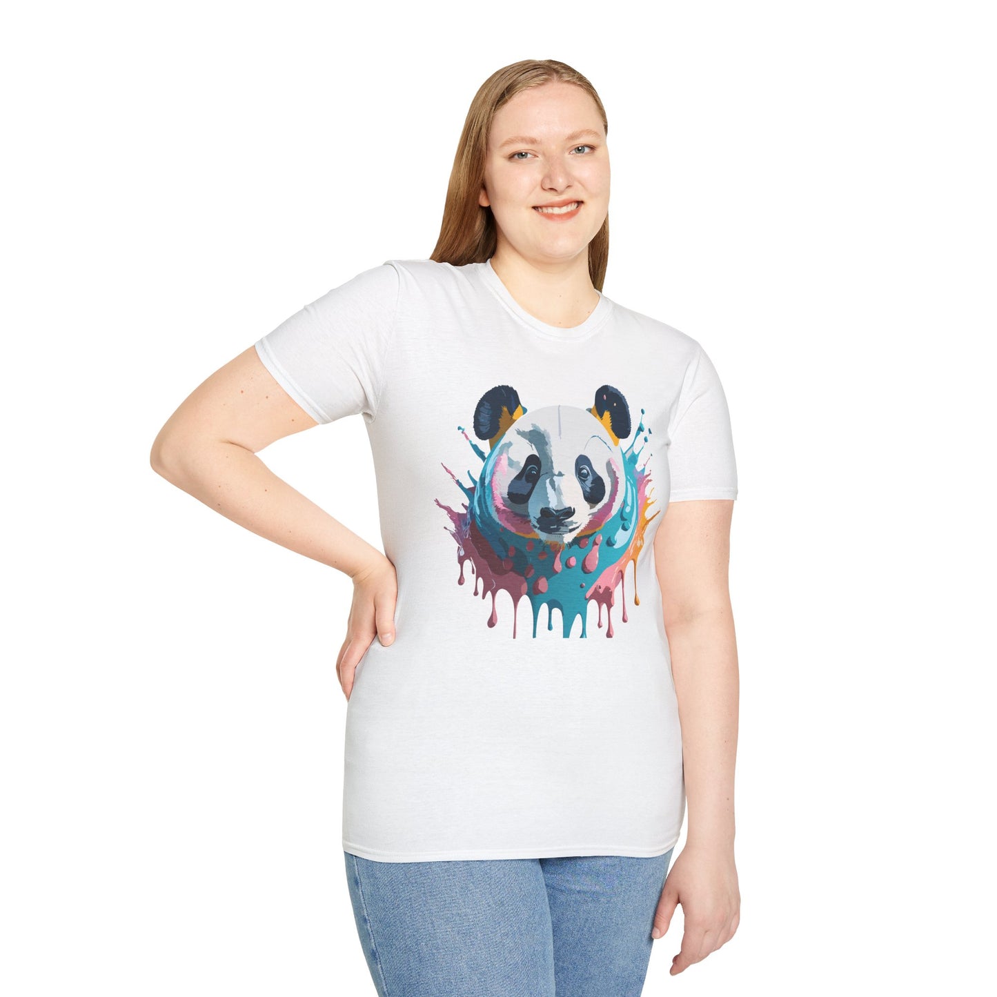 Panda Shirt, T Shirt with Panda, Animal Shirt, Tee Shirt with Animals