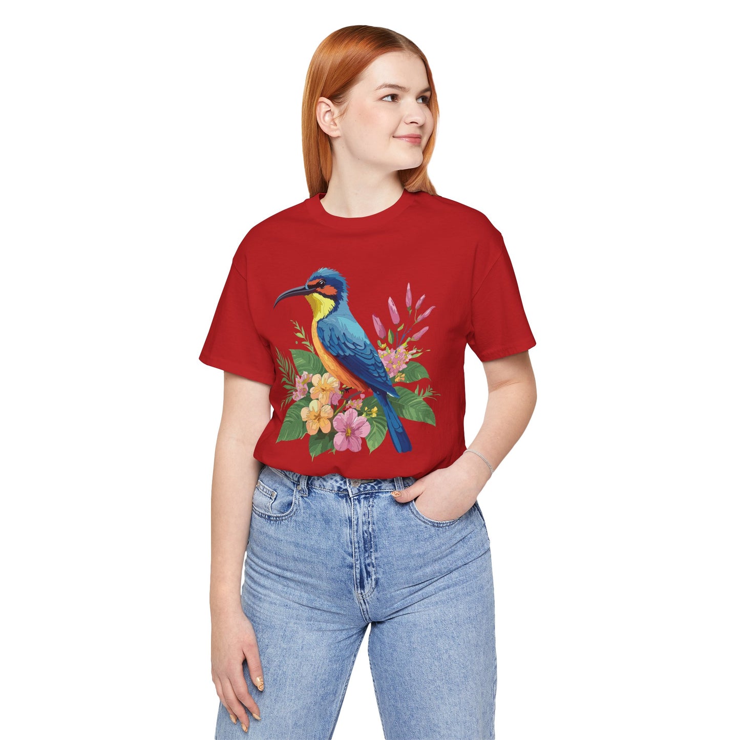 Unisex Animal Shirt, Tee Shirt with Animals, Art Design Tee Shirt, Wild Animals Shirt