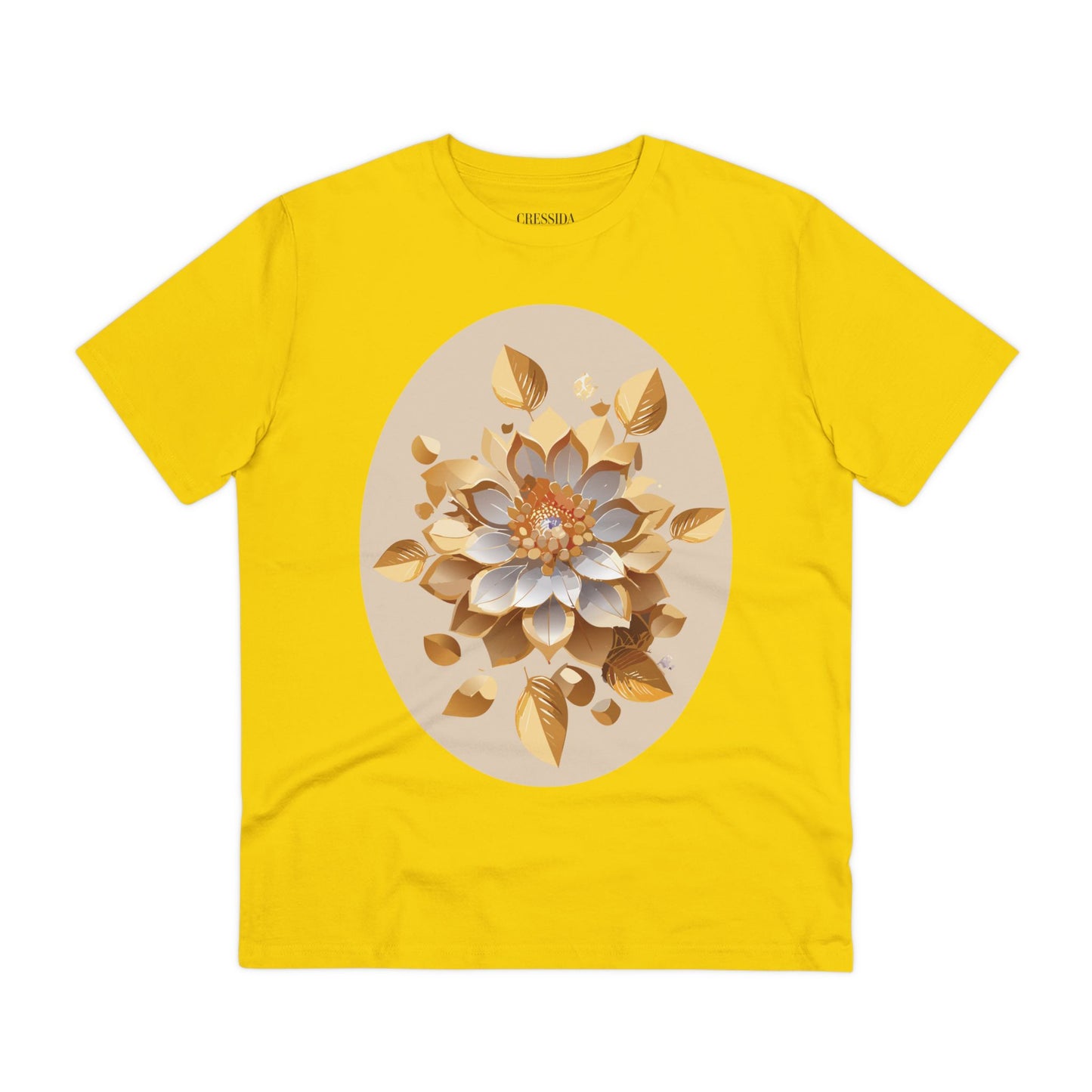 Organic T-shirt with Flower