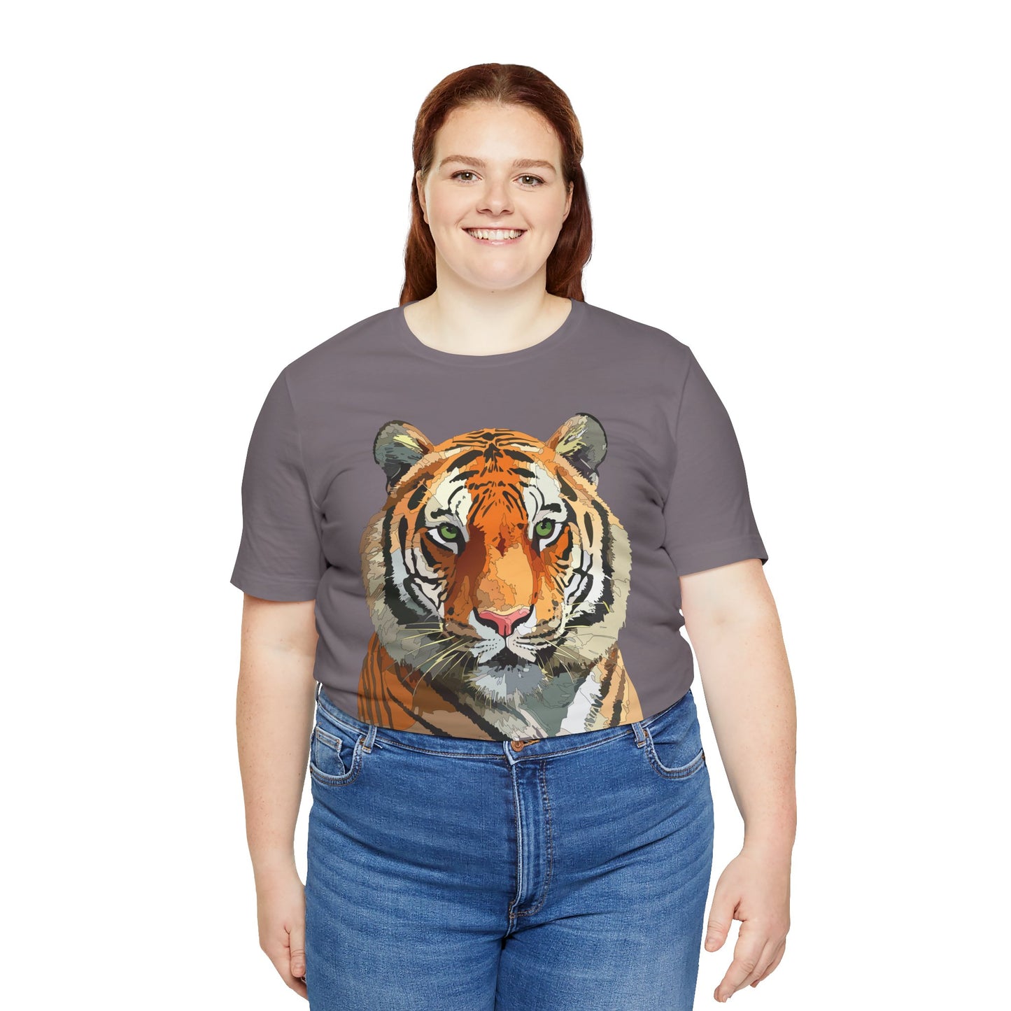 Unisex Animal Shirt, Tee Shirt with Animals, Art Design Tee Shirt, Wild Animals Shirt