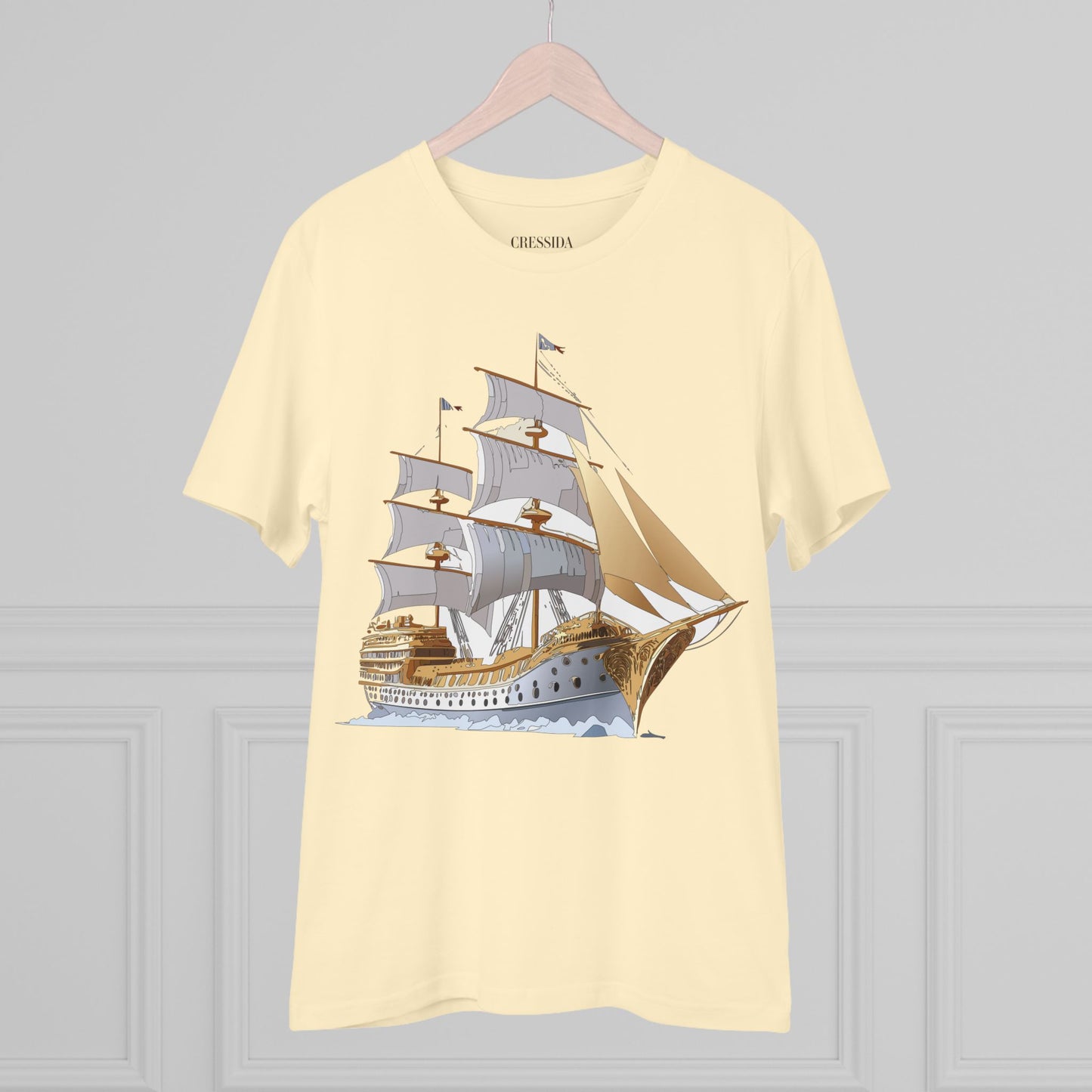 Organic T-shirt with Ship