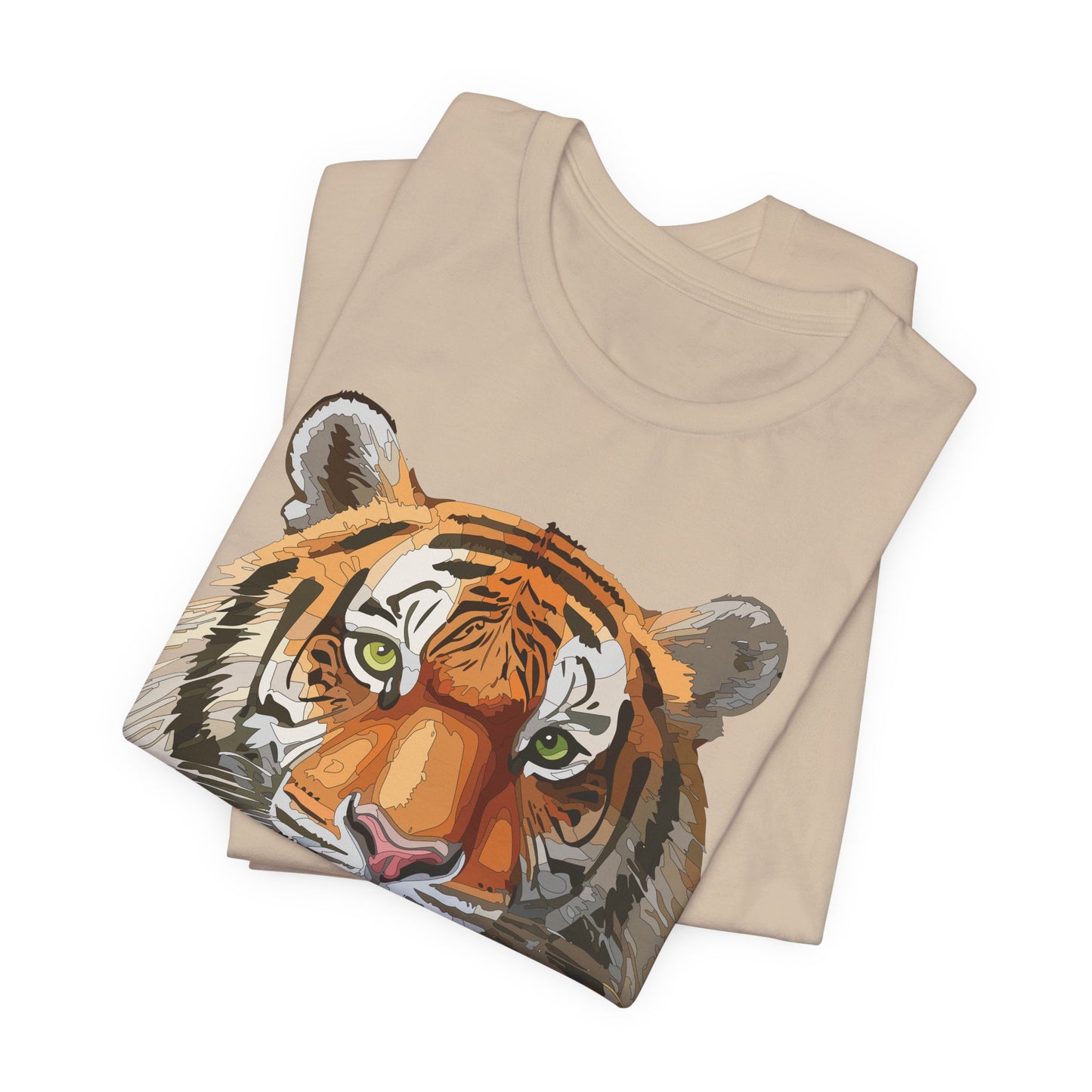 Unisex Animal Shirt, Tee Shirt with Animals, Art Design Tee Shirt, Wild Animals Shirt