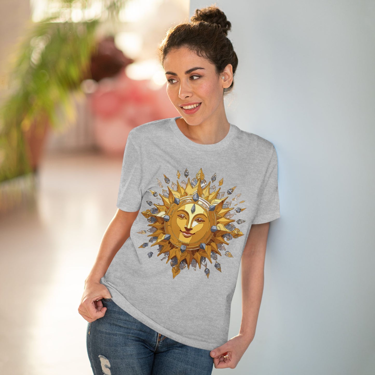 Organic T-shirt with Sun