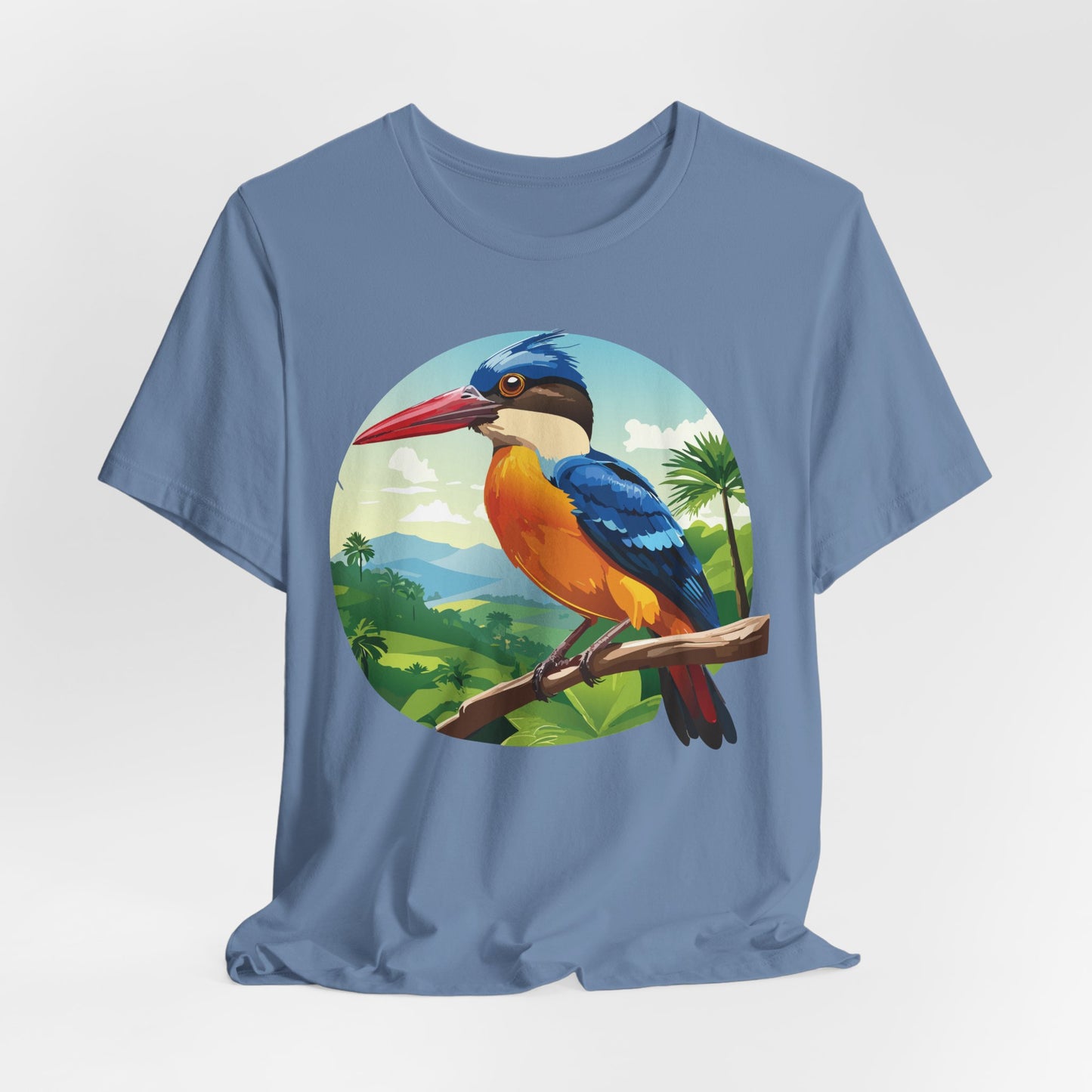 Unisex Animal Shirt, Tee Shirt with Animals, Art Design Tee Shirt, Wild Animals Shirt