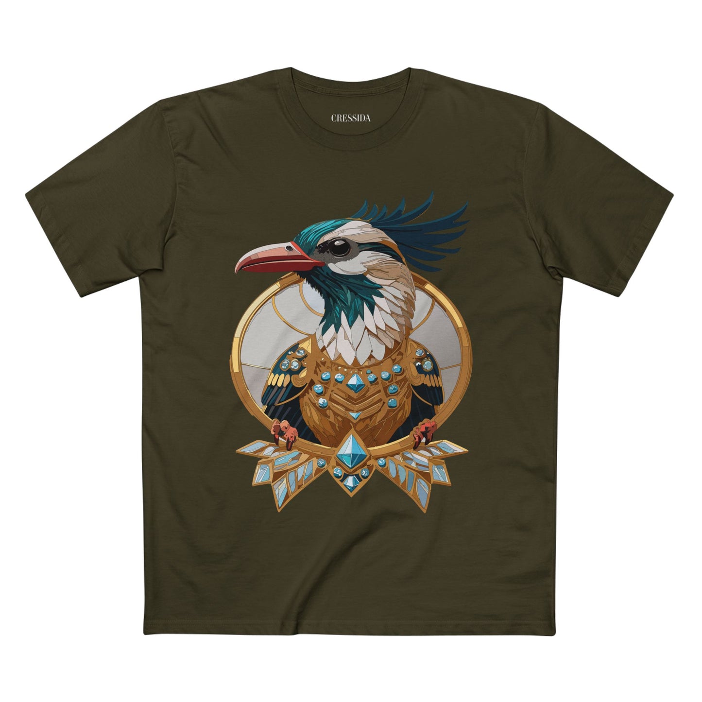 Animal Shirt, Shirt with Animals, Tee Shirt with Antique Animal Medallion