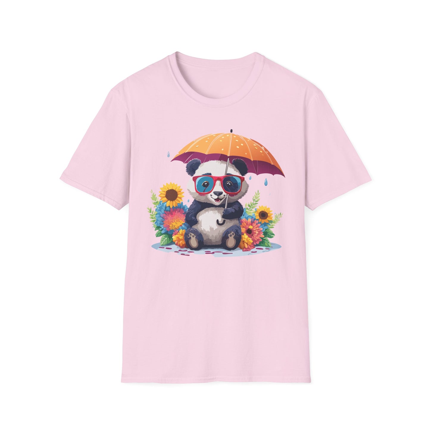Panda Shirt, T Shirt with Panda, Animal Shirt, Tee Shirt with Animals