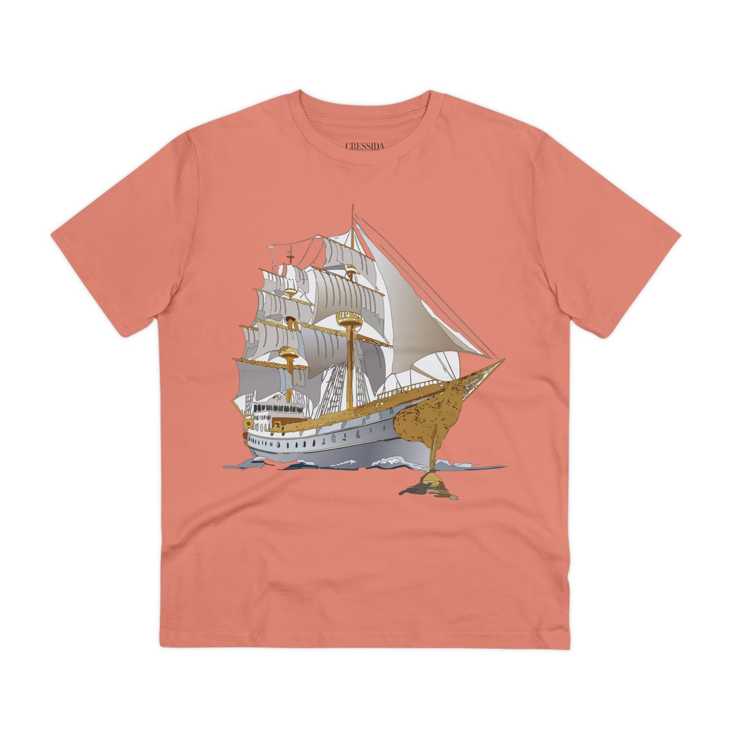 Organic T-shirt with Ship